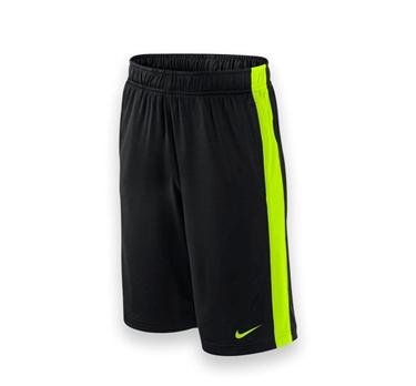 Nike Kids Boys' Fly Running Shorts - Black/Volt - Little & Big Kids (10-12) - Lightweight Athletic Shorts for Sports & Play
