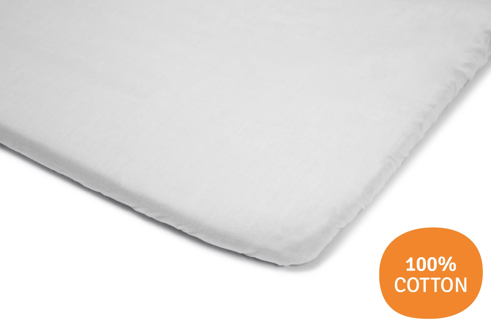 AeroMoov Instant Travel Cot Fitted Sheet - Soft Breathable Crib Mattress Cover for Baby | Perfect for Travel, Camping & Nursery Use