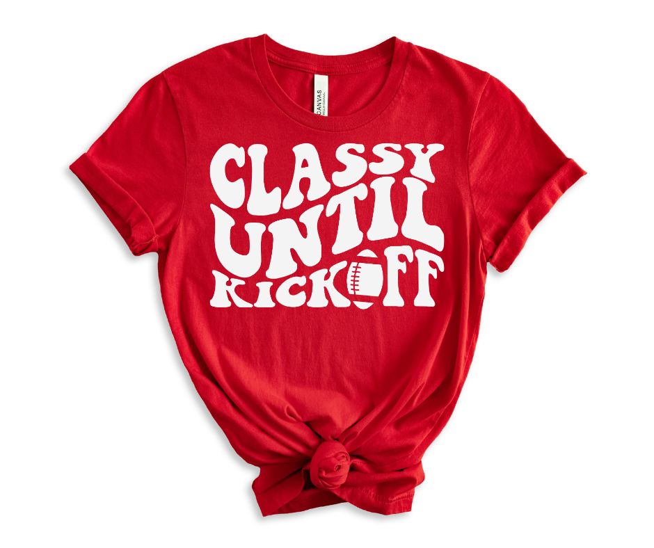 Stylish Graphic Tee for Football Fans - 10 Vibrant Color Options | Perfect for Game Day, Tailgating & Casual Wear