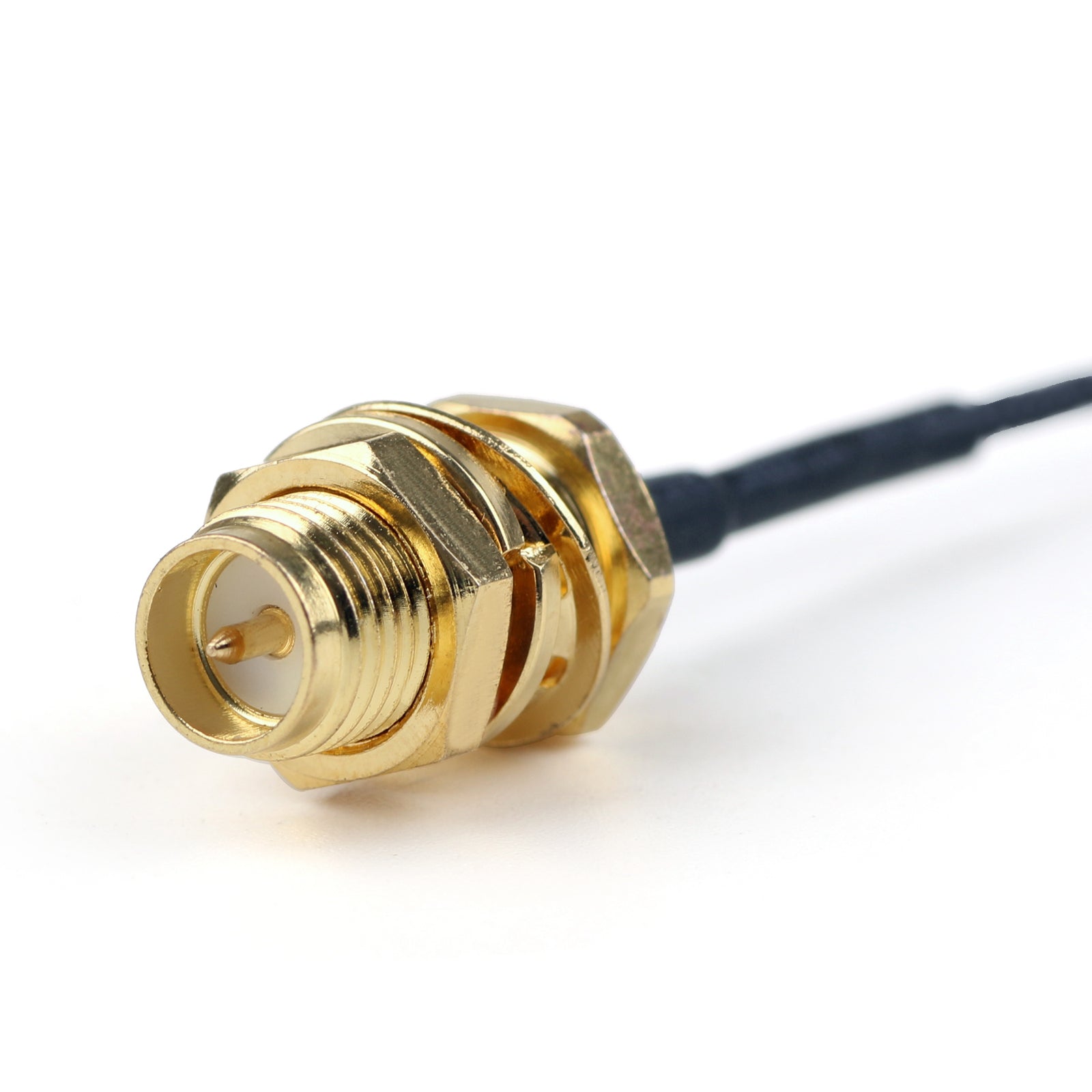 10PCS 1.37 U.FL/IPX to RP-SMA Pigtail Antenna Cable - 20 Inch (50cm) WiFi Extension for Mini PCIe - Perfect for Router, Drone, and Wireless Device Upgrades