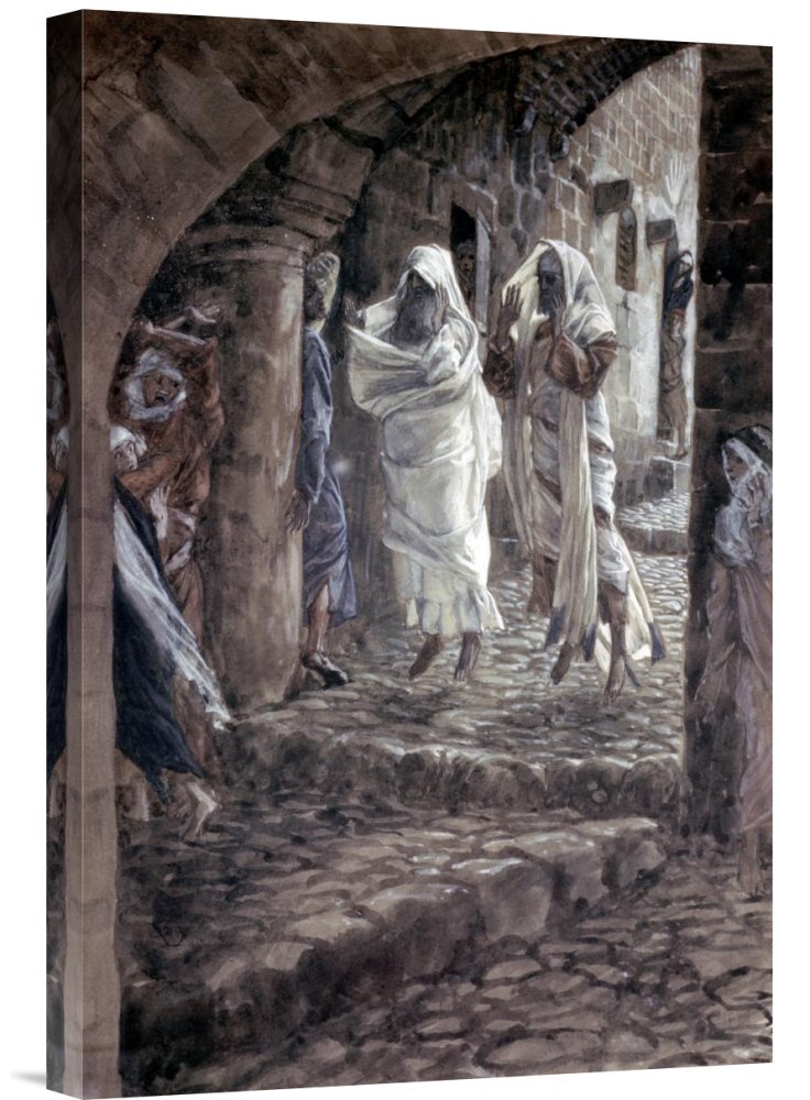 James Tissot Apparition of The Dead in Jerusalem Canvas Wall Art Print - Premium Gallery Wrap Giclee Reproduction - Perfect for Home Decor, Office & Living Room Wall Art