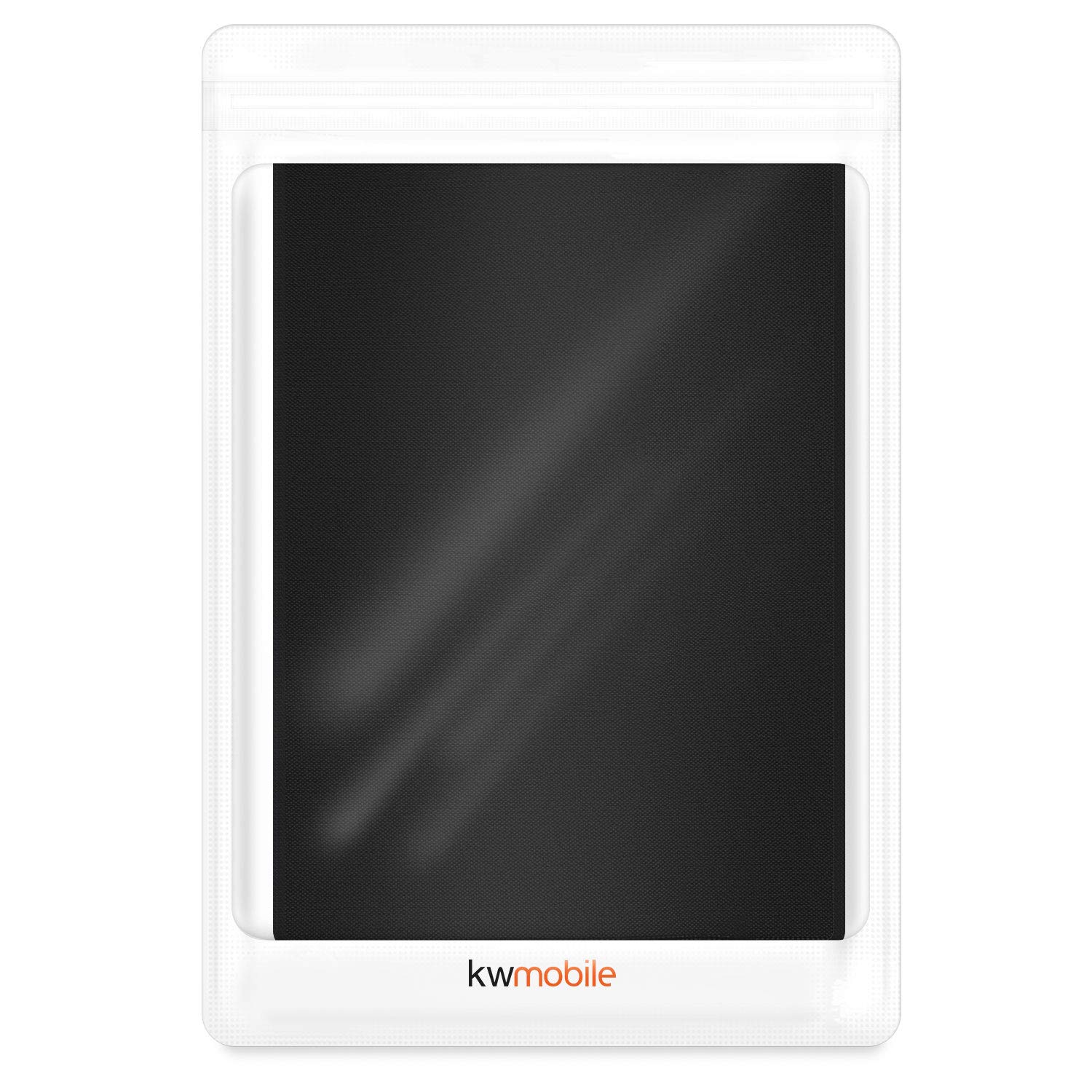 kwmobile 40-Inch TV Dust Cover - Black Fabric Screen Protector for Indoor Flat Screen TVs | Perfect for Home, Office & Entertainment Centers