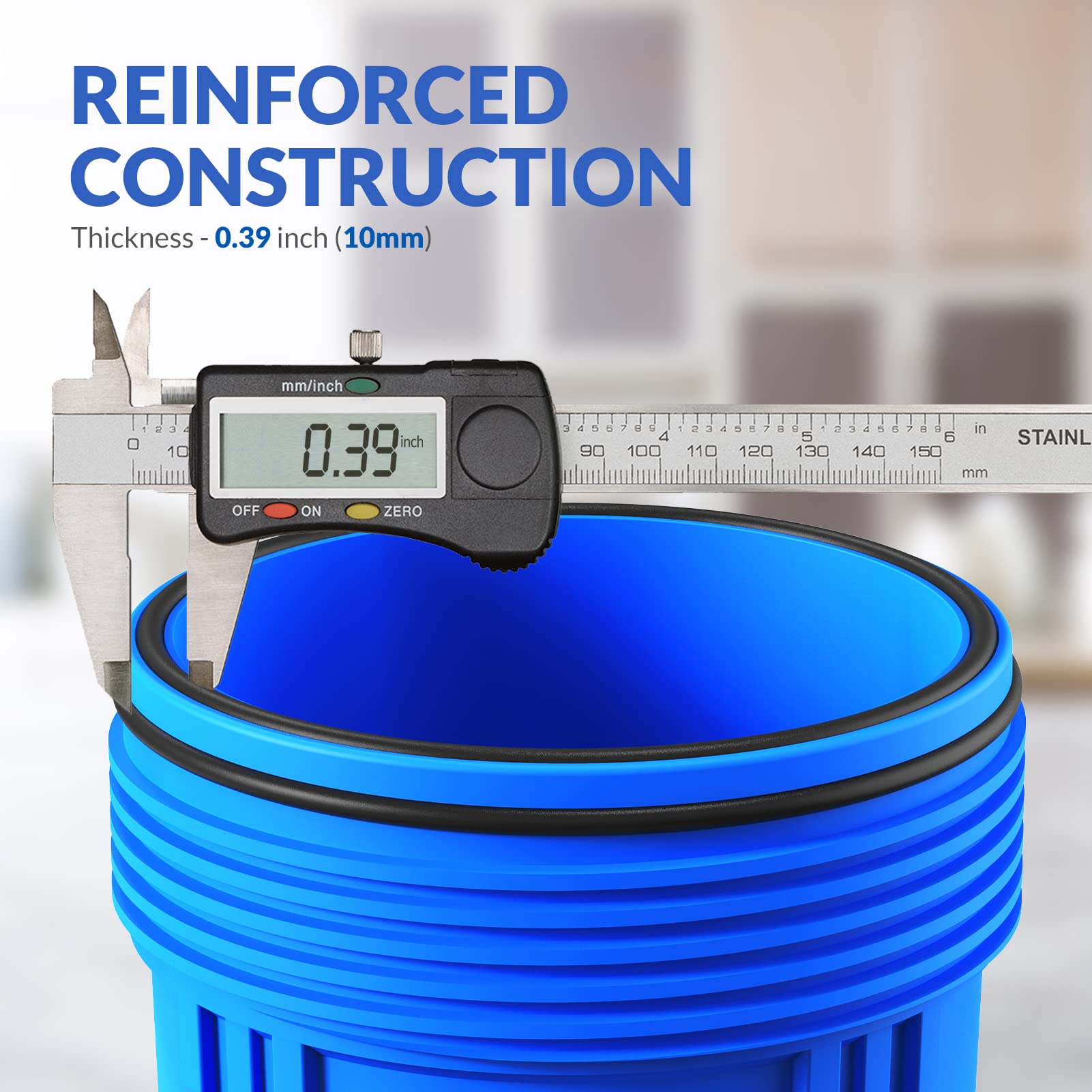 SimPure DB10P Whole House Water Filtration System - 10