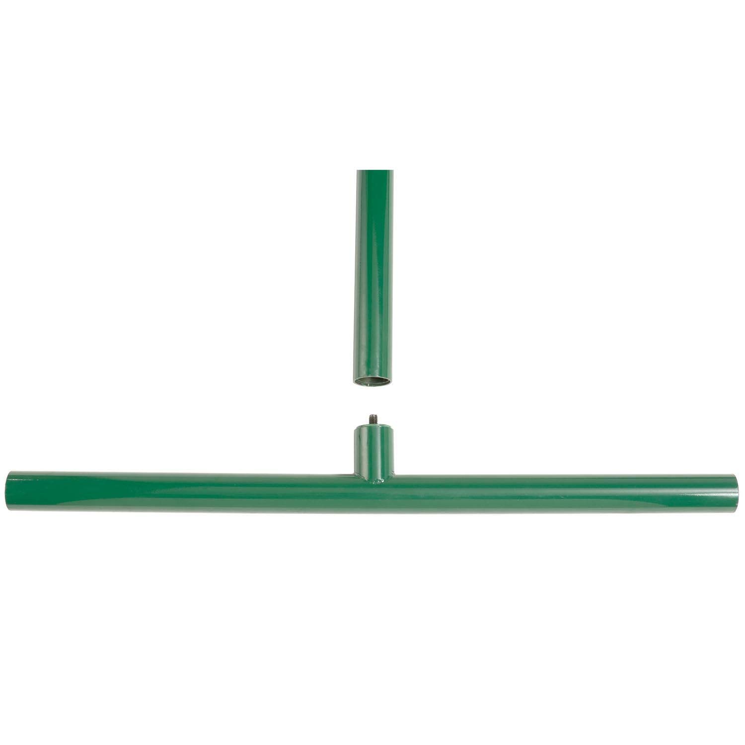 Global Industrial Wave Bike Rack - Heavy Duty Free Standing 5-Bicycle Storage Stand, Green Outdoor Bike Parking Solution for Garage, Yard, or Patio