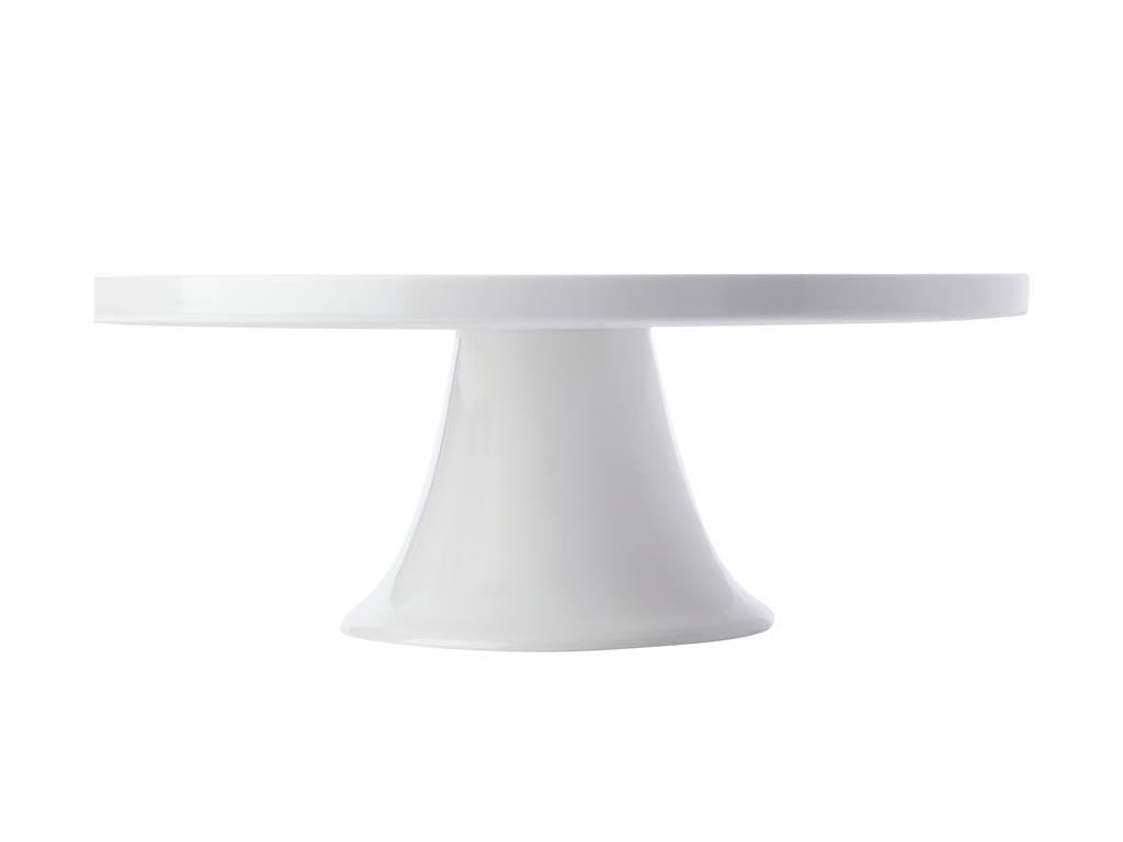 Maxwell & Williams White Basics Footed Cake Stand 30cm - Elegant Dessert Display for Weddings, Parties & Home Decor - Gift Boxed