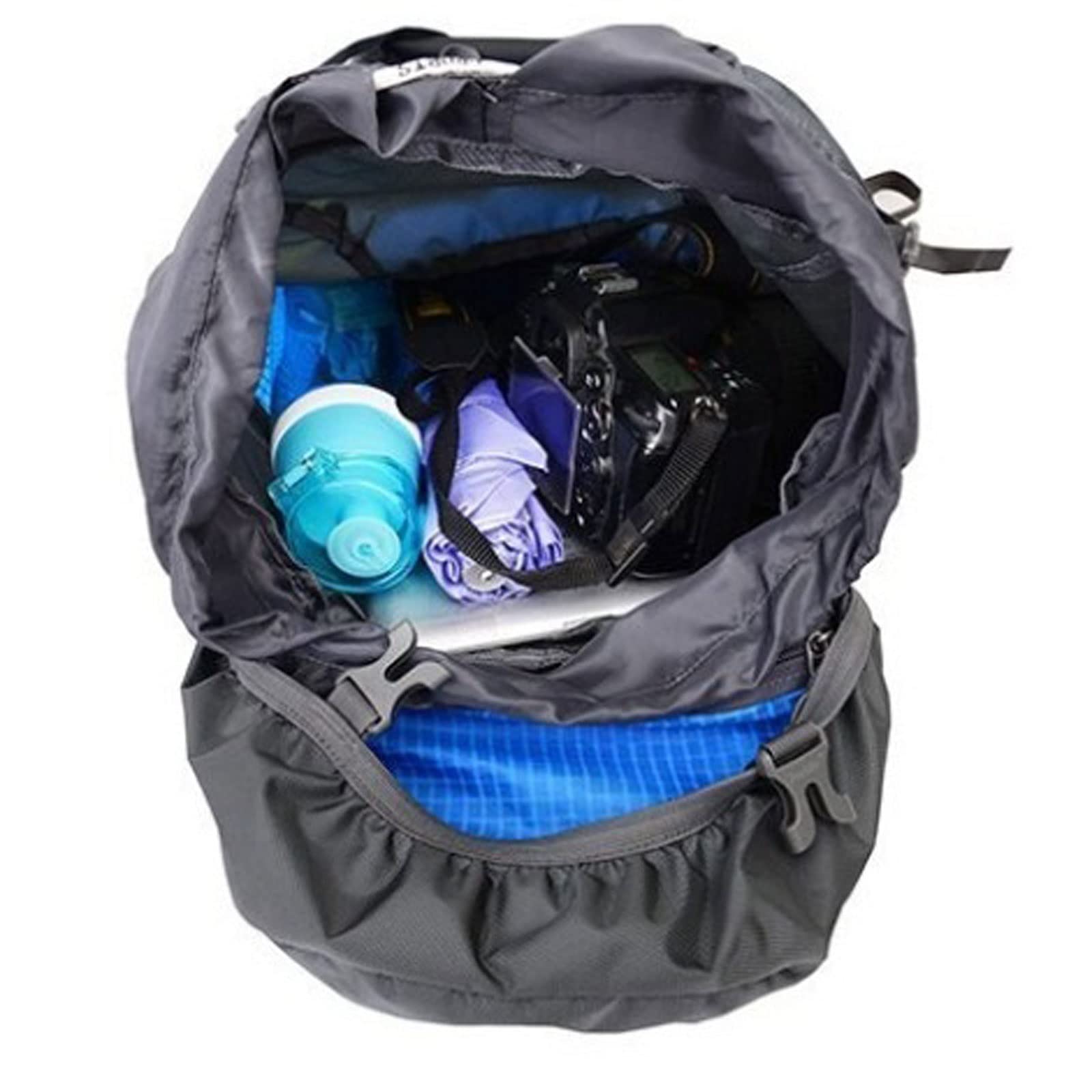 GIFYY Lightweight Waterproof Nylon Toiletry Bag for Men & Women - Foldable Travel Backpack for Outdoor, Hiking, Mountaineering & Camping - Perfect for Gym, Business Trips & Weekend Getaways