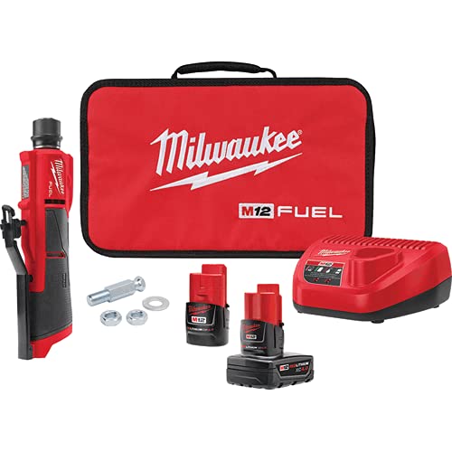 Milwaukee M12 FUEL Low Speed Tire Buffer Kit - Cordless Tire Polisher for Cars, Trucks & Motorcycles - Perfect for Auto Detailing, Shops & DIY Enthusiasts