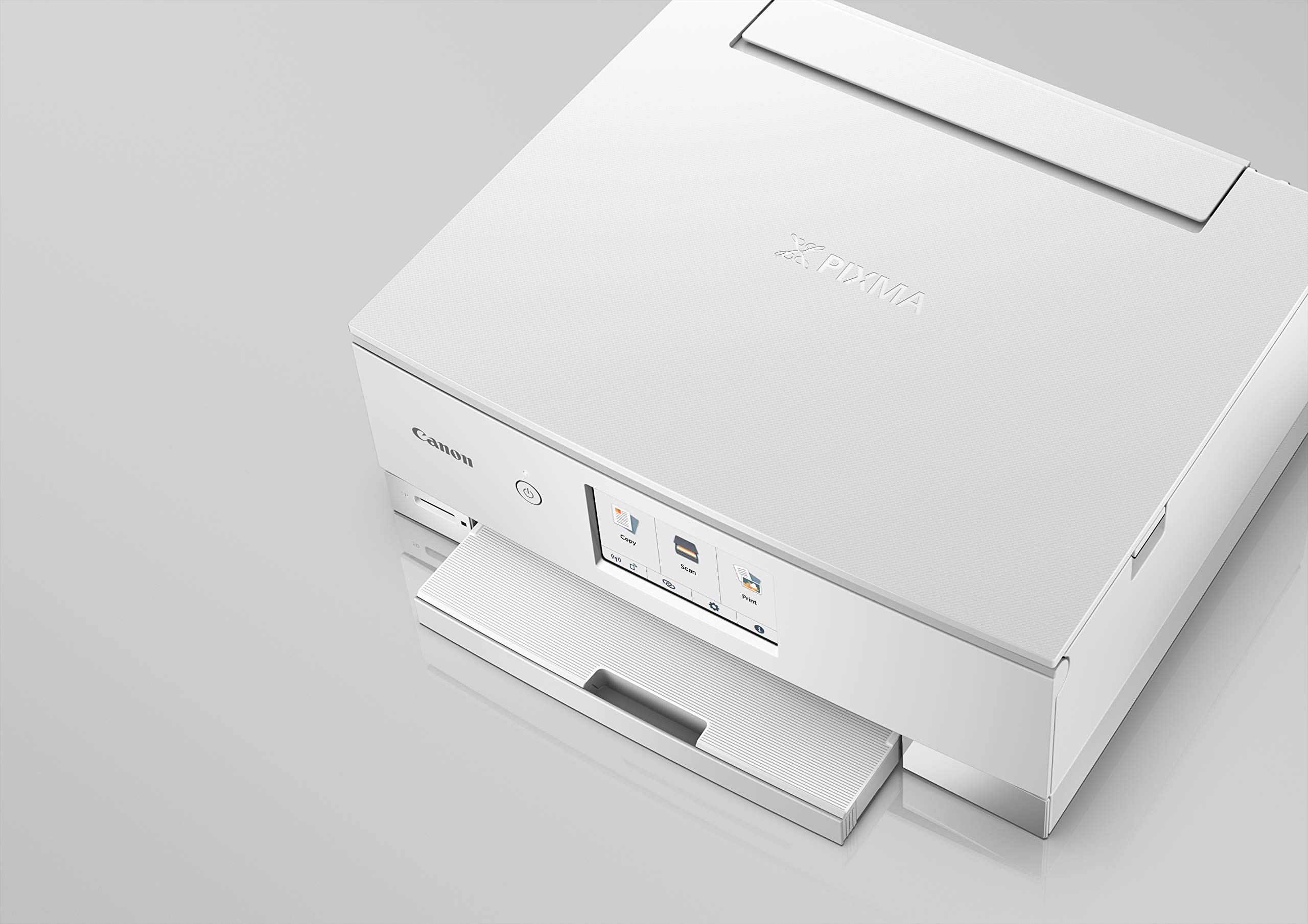 Canon TS8220 Wireless All-In-One Photo Printer with Scanner & Copier | Mobile & Alexa Printing | White | Ideal for Home Office, Photo Printing & Document Scanning