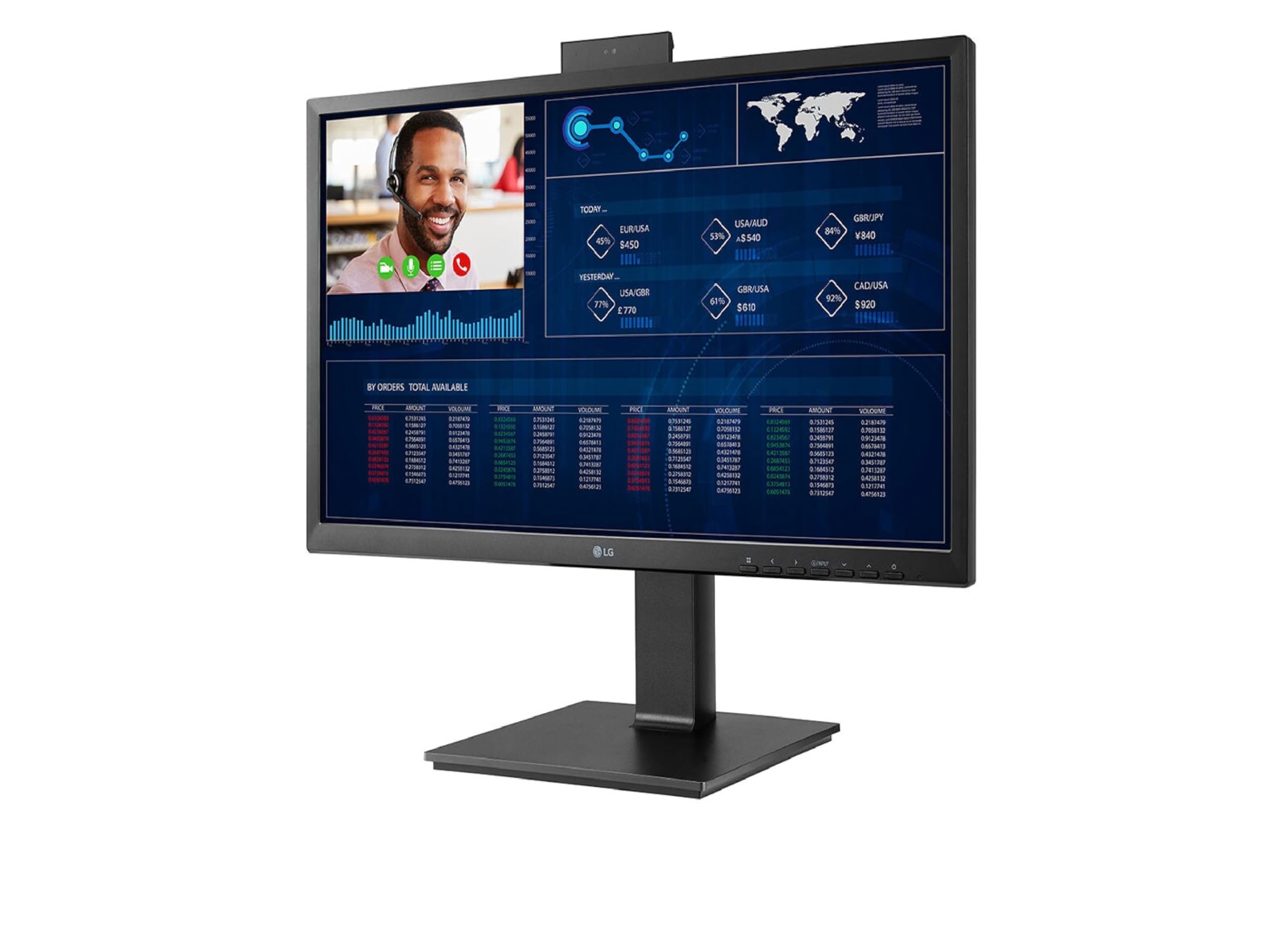 LG 24CQ651W-BP 23.8