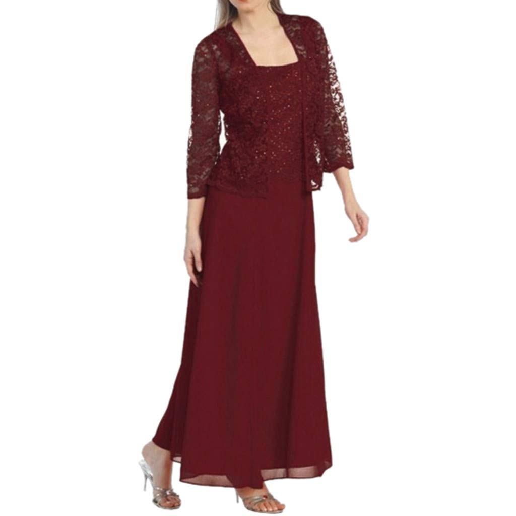 Plus Size Women's Lace Patchwork Casual Long Dress - Flowy Midi Summer Dress with Hollow Out Design | Perfect for Beach, Vacation, and Everyday Wear