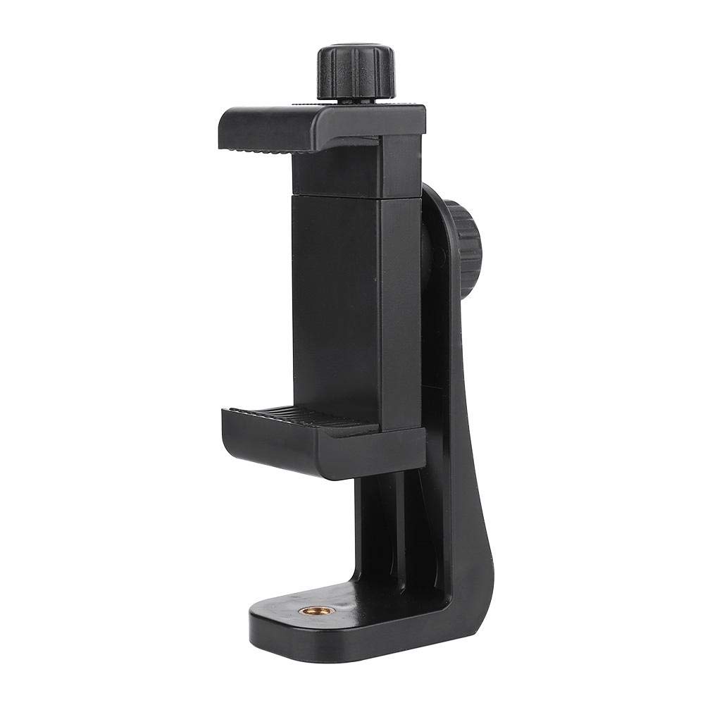 Keenso Universal Adjustable Smartphone Tripod Adapter - Phone Clip Holder & Mount for iPhone, Android, Samsung - Perfect for Vlogging, Live Streaming & Video Calls