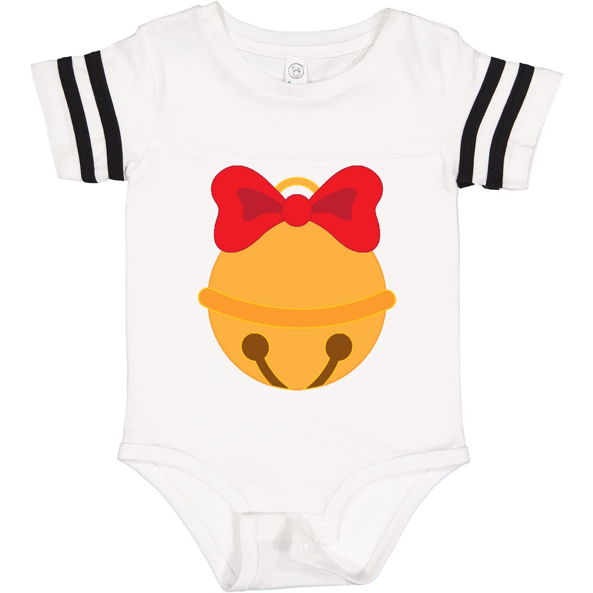 Inktastic Christmas Jingle Bell Baby Bodysuit - Cute Holiday Outfit for Infants & Toddlers - Perfect for Christmas Photos, Family Gatherings & Festive Celebrations