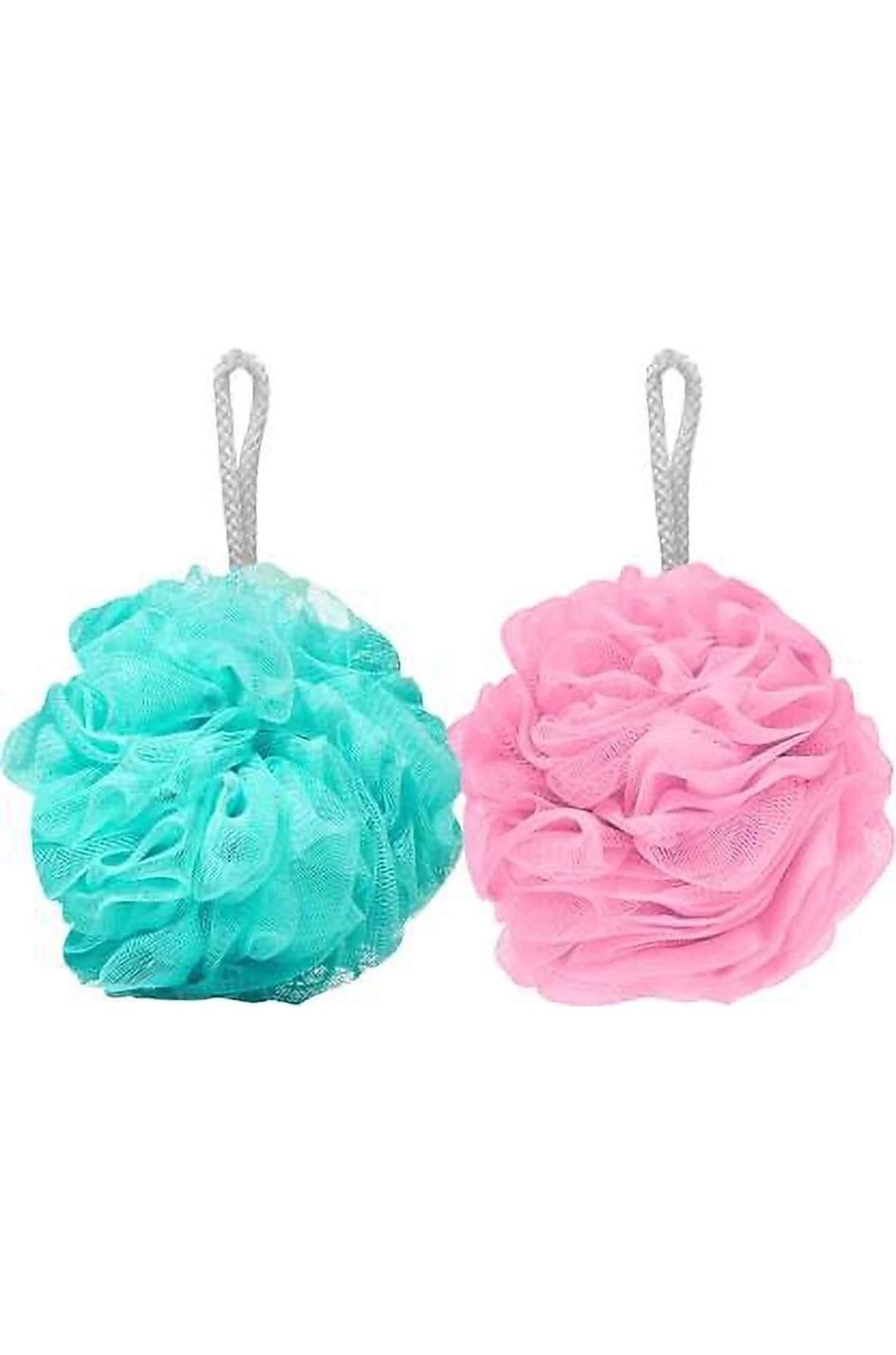 Organic Loofah Sponge Scrubber for Bath & Shower - Soft Exfoliating Body Wash Puff for Men, Women & Kids - Pack of 3 - Perfect for Sensitive Skin & Eco-Friendly Bath Routine