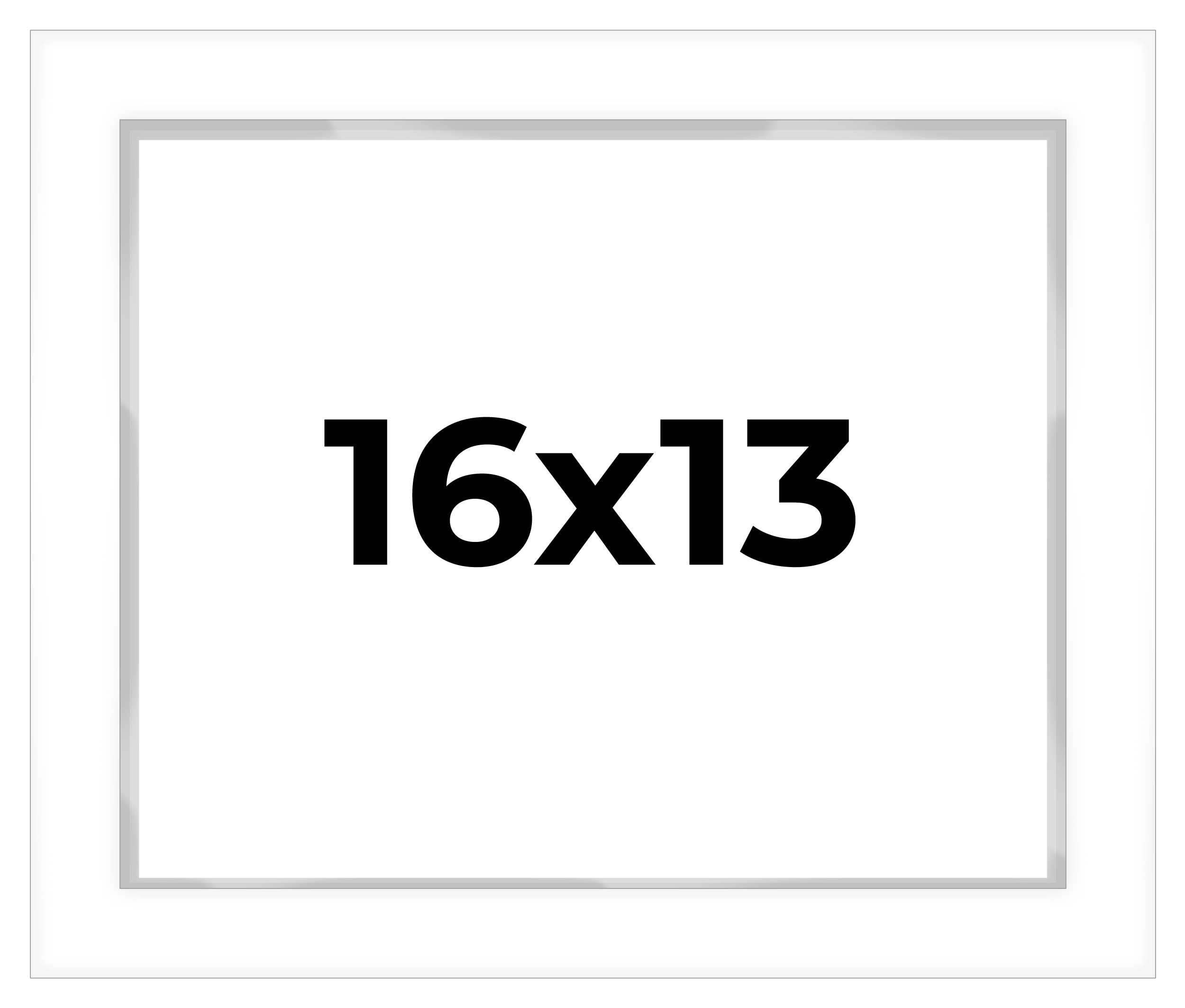 16x13 White Shadow Box Frame - 1 Inch Deep, 1.5 Inch Wide Moulding with Shatter Resistant Acrylic & Acid-Free Backing - Perfect for Displaying Memorabilia, Photos, and Collectibles in Home or Office Decor