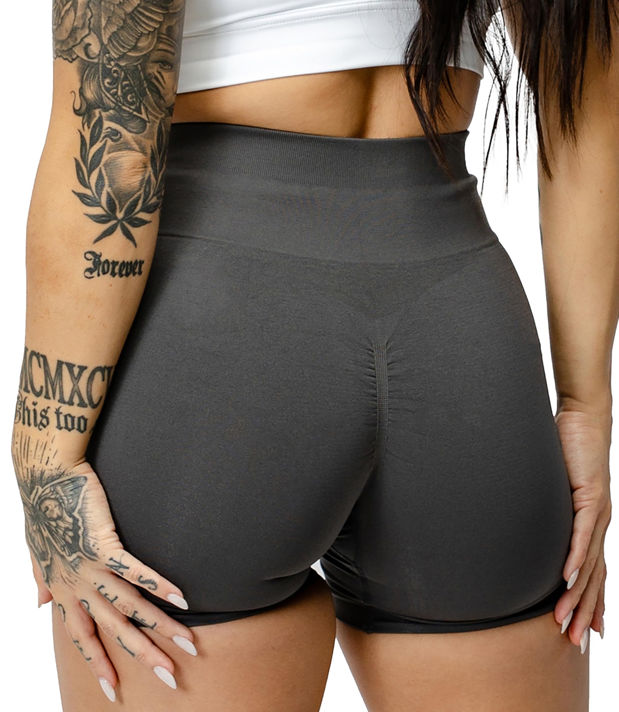 Gymreapers Infinity Seamless High Waist Workout Shorts for Women - Breathable Athletic Biker Shorts for Gym, Running, Yoga & Pilates | Perfect for Training, Lounge & Active Lifestyle