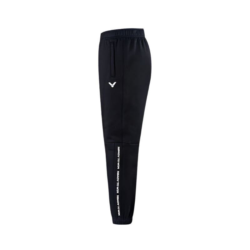 Victor Unisex Track Pants P 25807C - Comfortable Athletic Joggers for Men & Women - Perfect for Running, Gym Workouts & Casual Wear [Black]