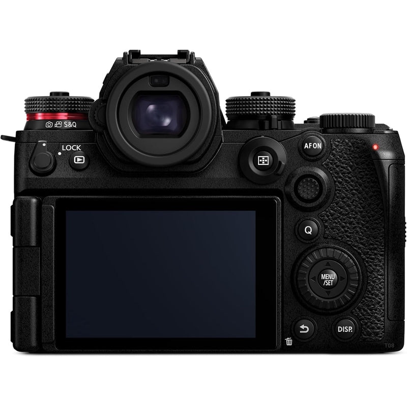 Panasonic Lumix S1R II 47.3MP Full Frame Mirrorless Camera - 4K 60p Video, 5-Axis Stabilization - Perfect for Travel, Wedding & Professional Photography