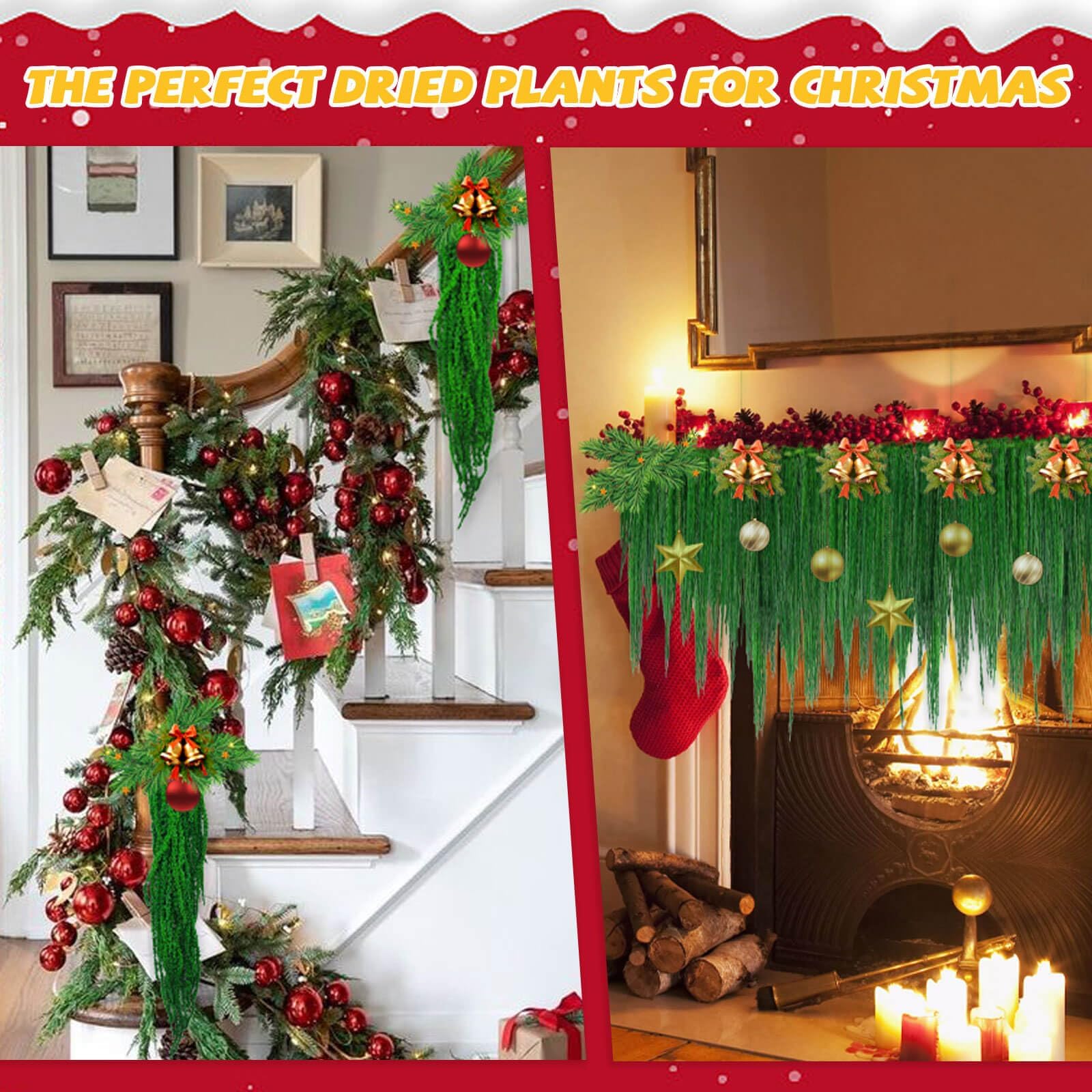 5Pcs Real Dried Amaranthus Hanging Flowers - 23