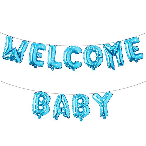 Welcome Baby Blue Star