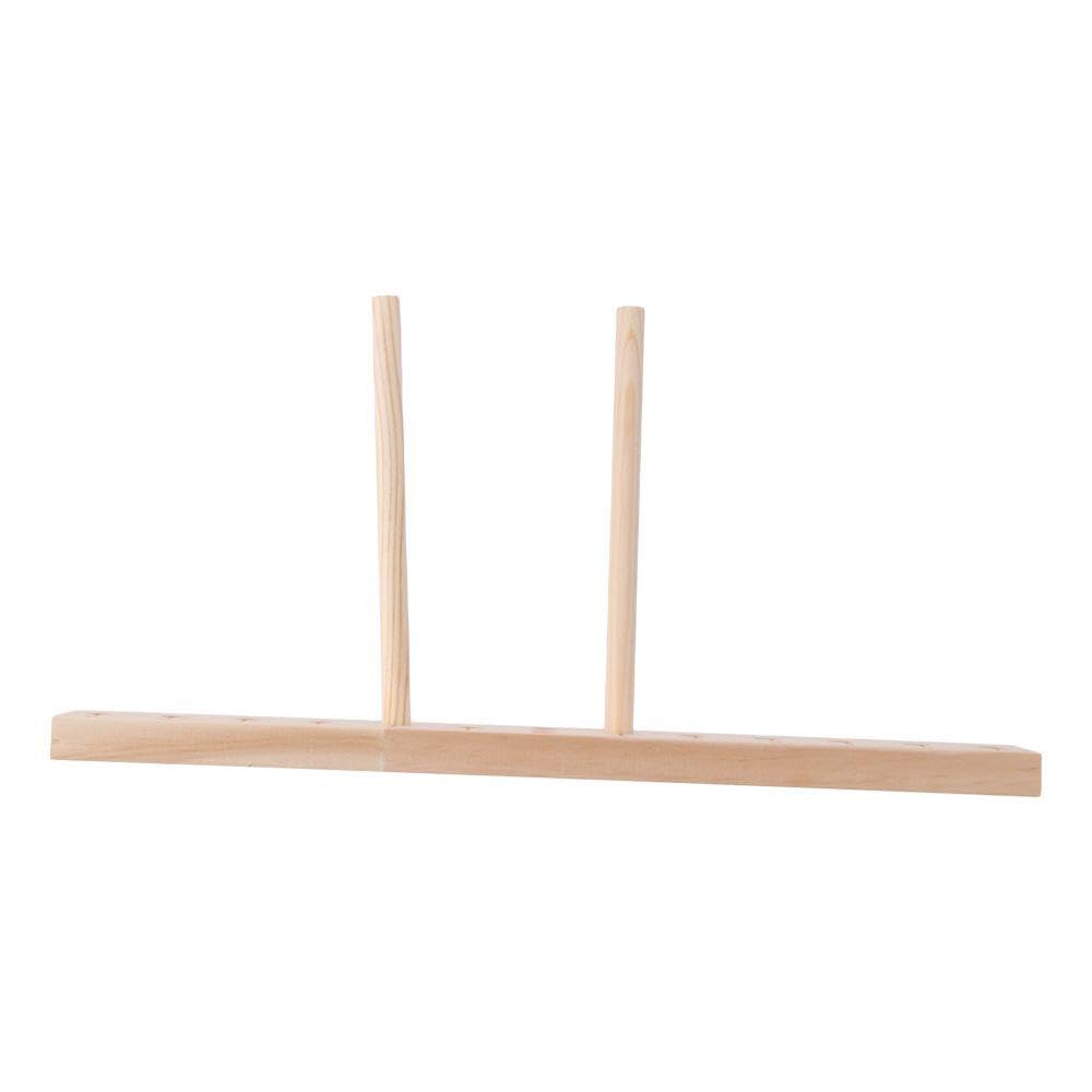 Wooden Ribbon Bow Maker Tool - DIY Extended Bow Maker for Wreaths, Corsages, Christmas Bows, Hair Accessories & Craft Projects | Perfect for Holiday Decorations, Gift Wrapping & Party Supplies