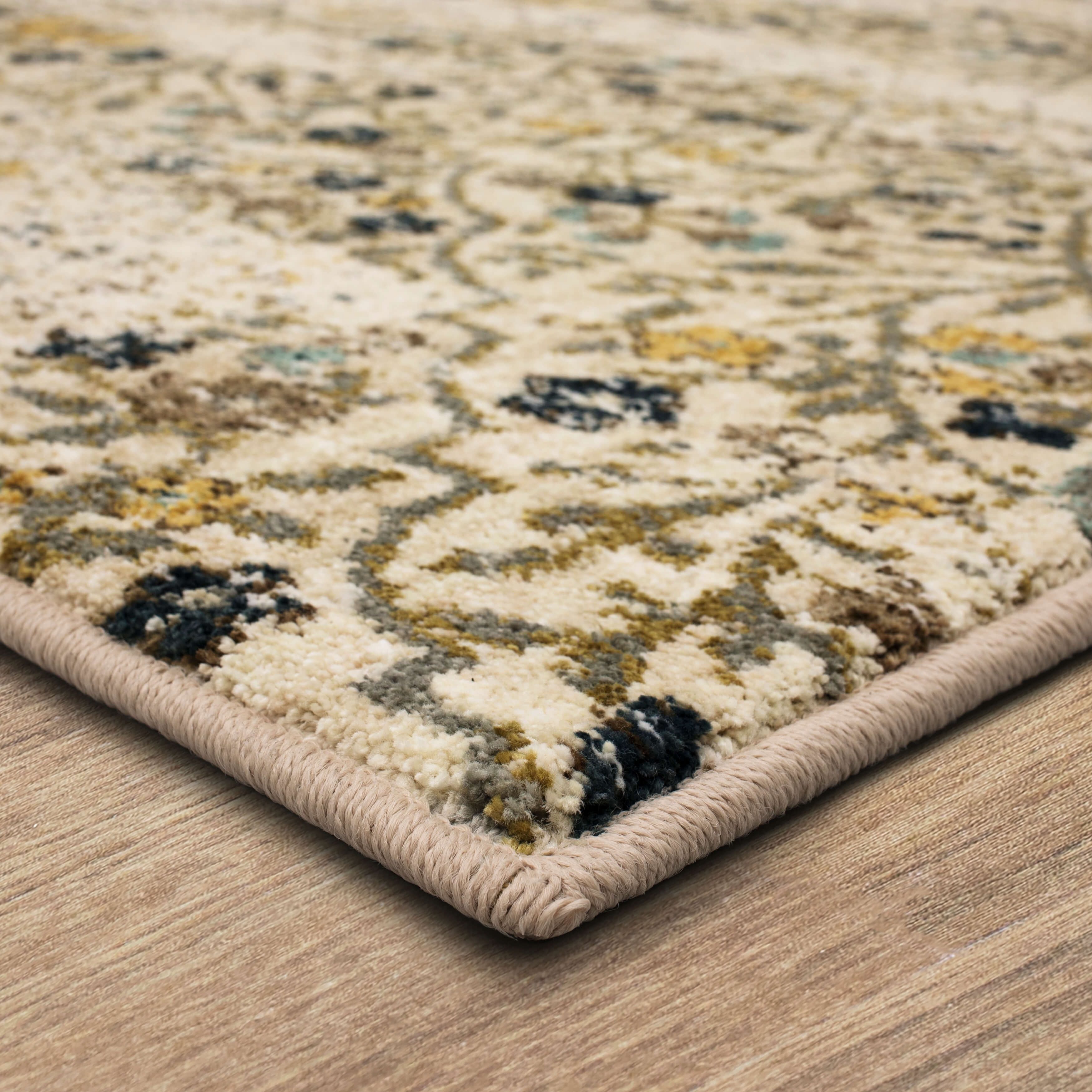 Eme Bronze 3.5' x 5.6' Area Rug - Soft & Durable Non-Slip Living Room Carpet for Home Decor, Bedroom, Office - Perfect for High Traffic Areas & Cozy Spaces
