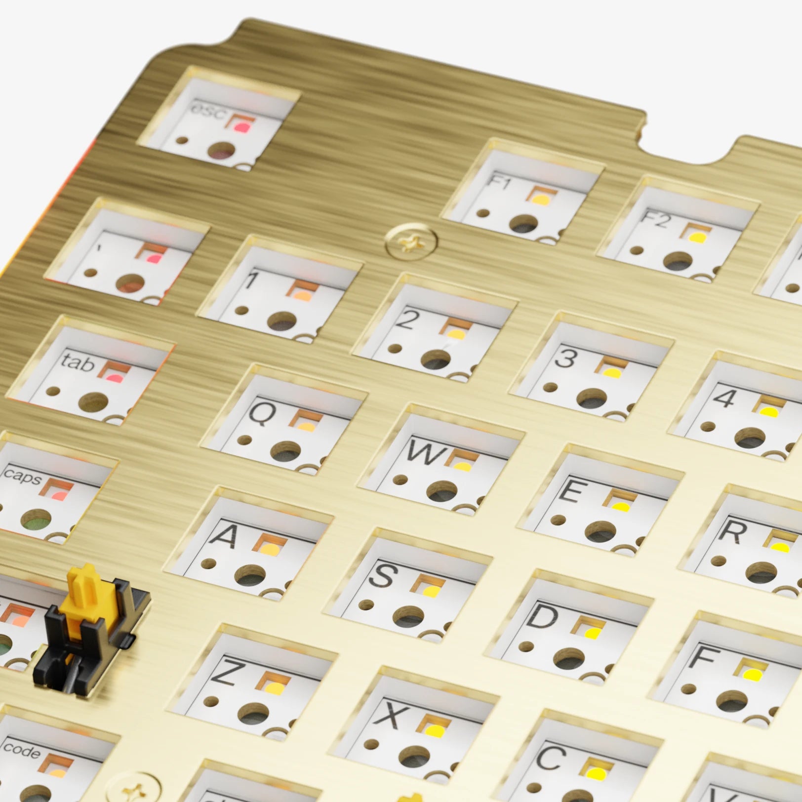 GMMK 3 Mechanical Keyboard Switch Plates - Compatible with GMMK 3 60% 65% 75% Layouts - Aluminum Steel PC Material - Perfect for Gaming Typing & Custom Keyboard Builds