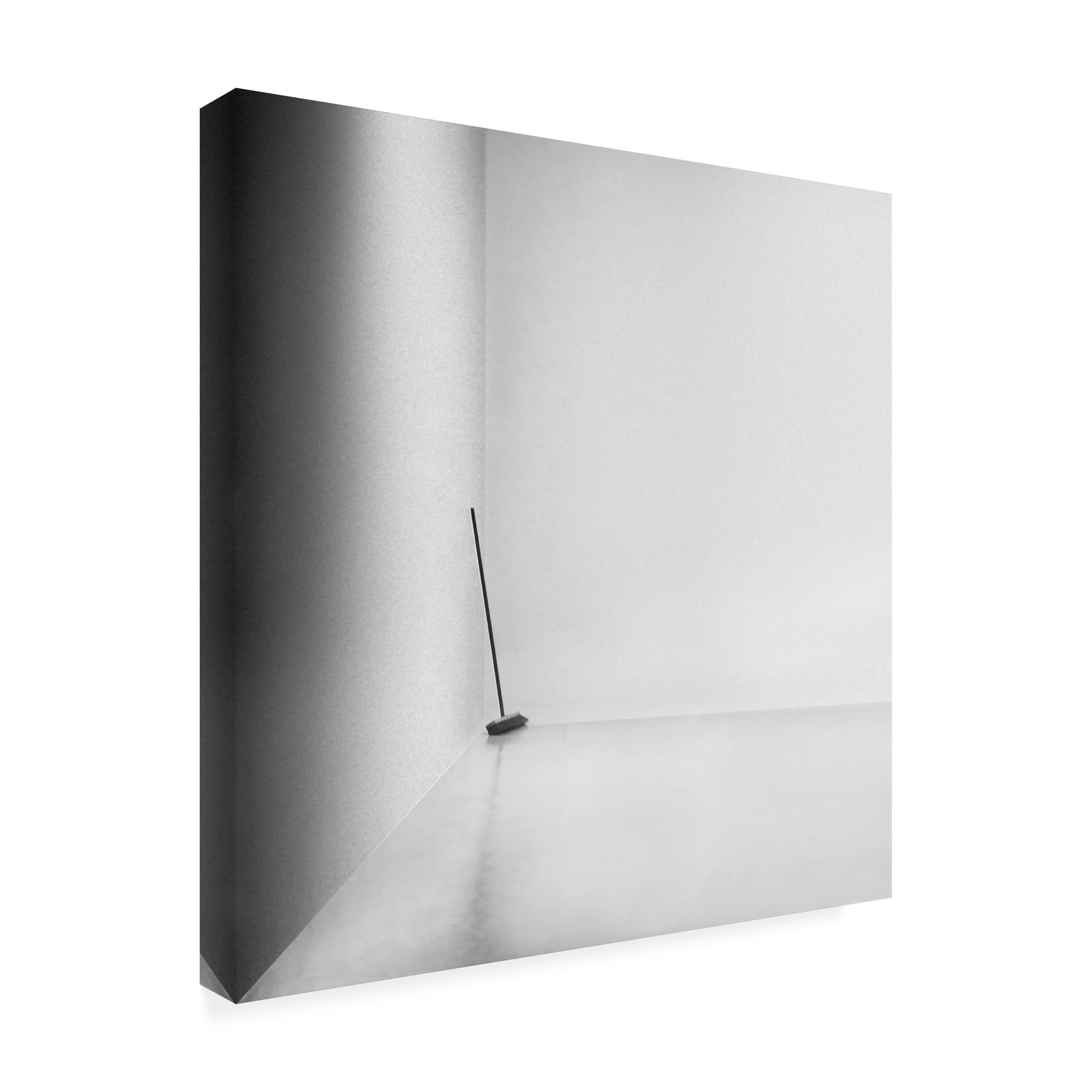 Gilbert Claes 'The Broom' Canvas Wall Art Print - Modern Home Decor for Living Room, Bedroom & Office - Trademark Fine Art Collection