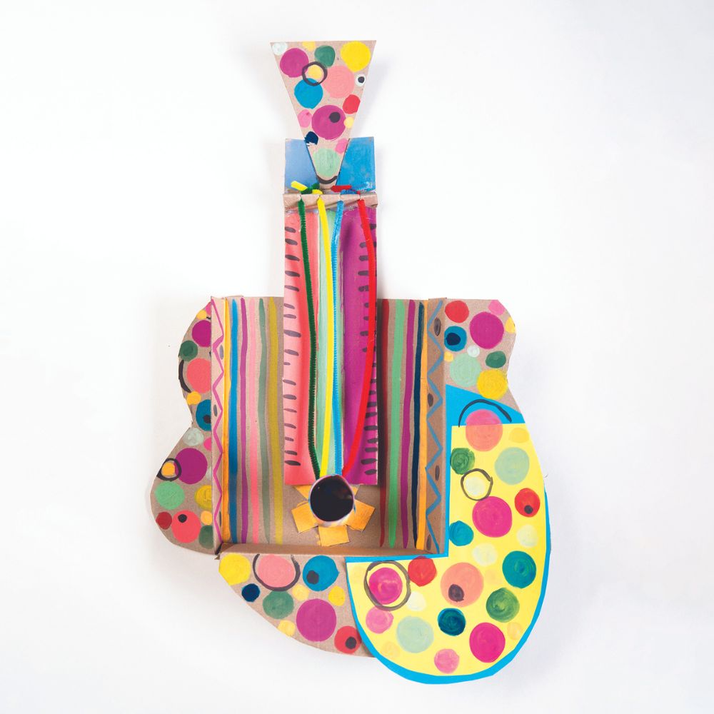 LoLA Magical Music Children's Art Box - Creative DIY Craft Kit for Kids, Musical Drawing & Painting Set - Perfect for Birthday Gifts, Classroom Activities & Family Bonding Time