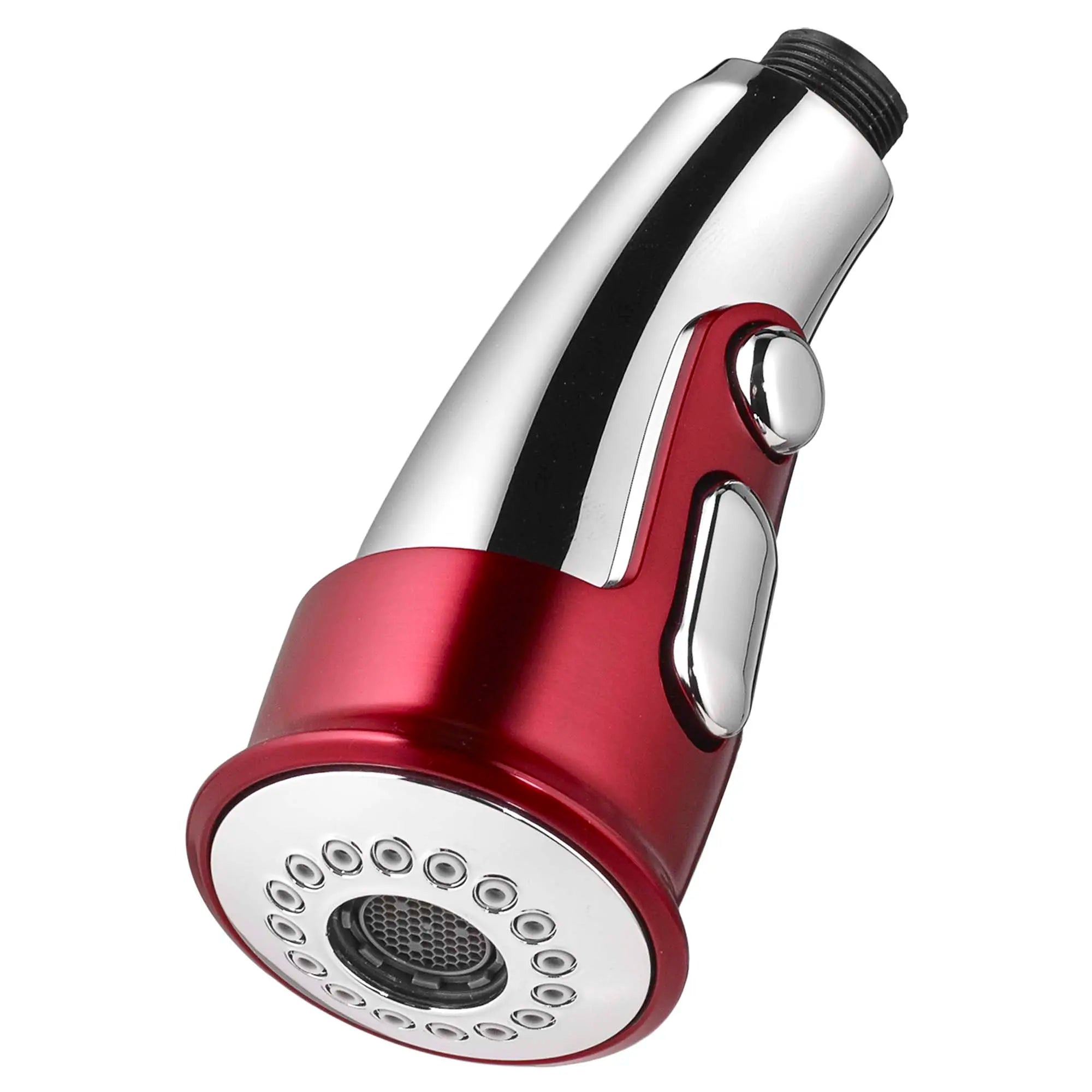 Estate Candy Apple Red Kitchen Faucet Spray Head - High Pressure Pull Down Sprayer for Sink, Dishwashing & Cooking (Brushed Nickel Finish)