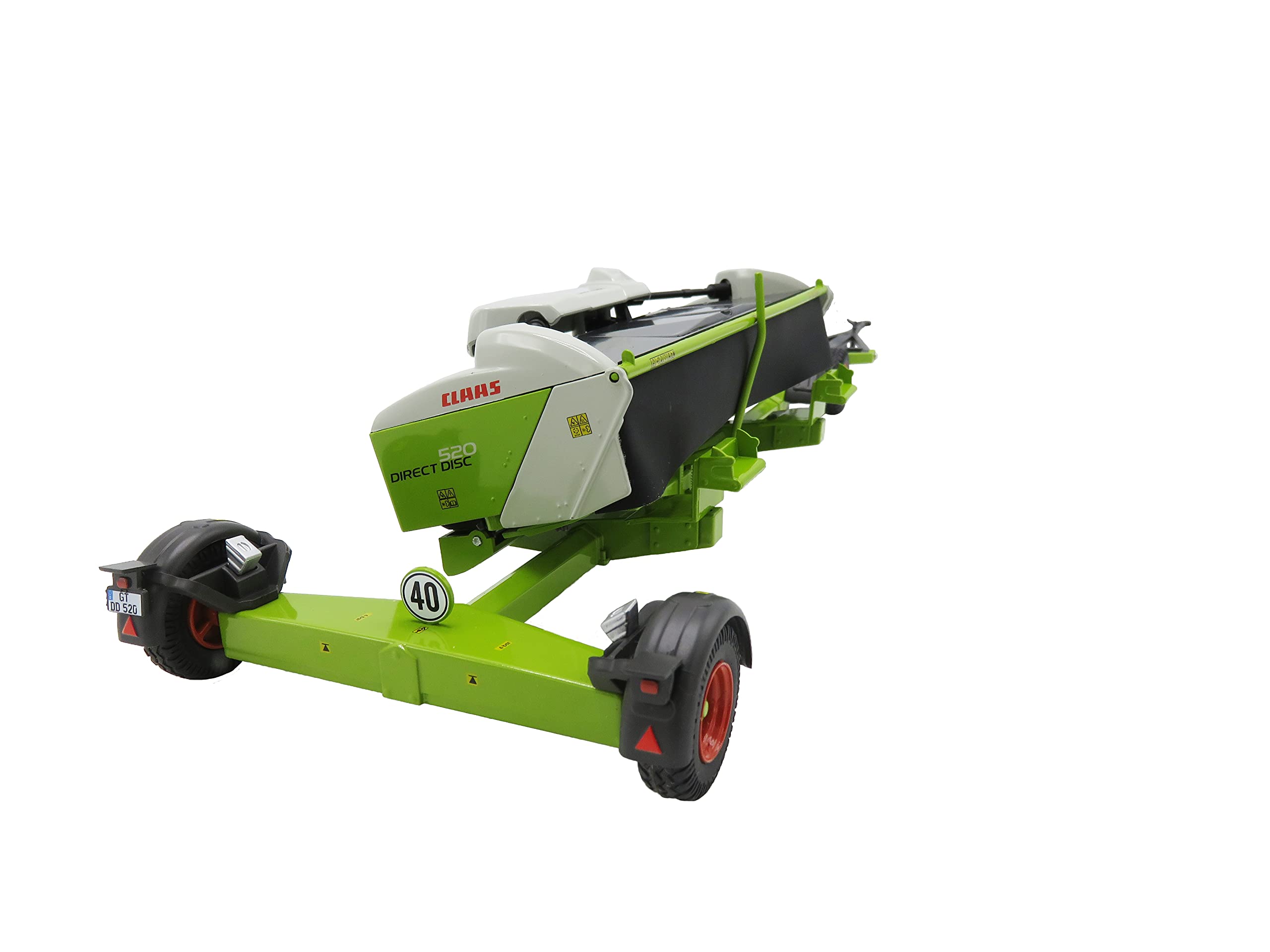 Wiking Claas 520 Direct Disc Limited Edition 1:32 Scale Tractor Model - 2000 Pieces Collector's Item (01706580) for Farm Display & Agricultural Enthusiasts
