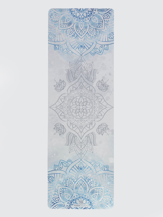 Eco-Friendly Vegan Suede Microfiber Yoga Mat 4mm - Non-Slip, Cushioned for Hot Yoga, Pilates & Home Workouts - Perfect for Beginners & Professionals