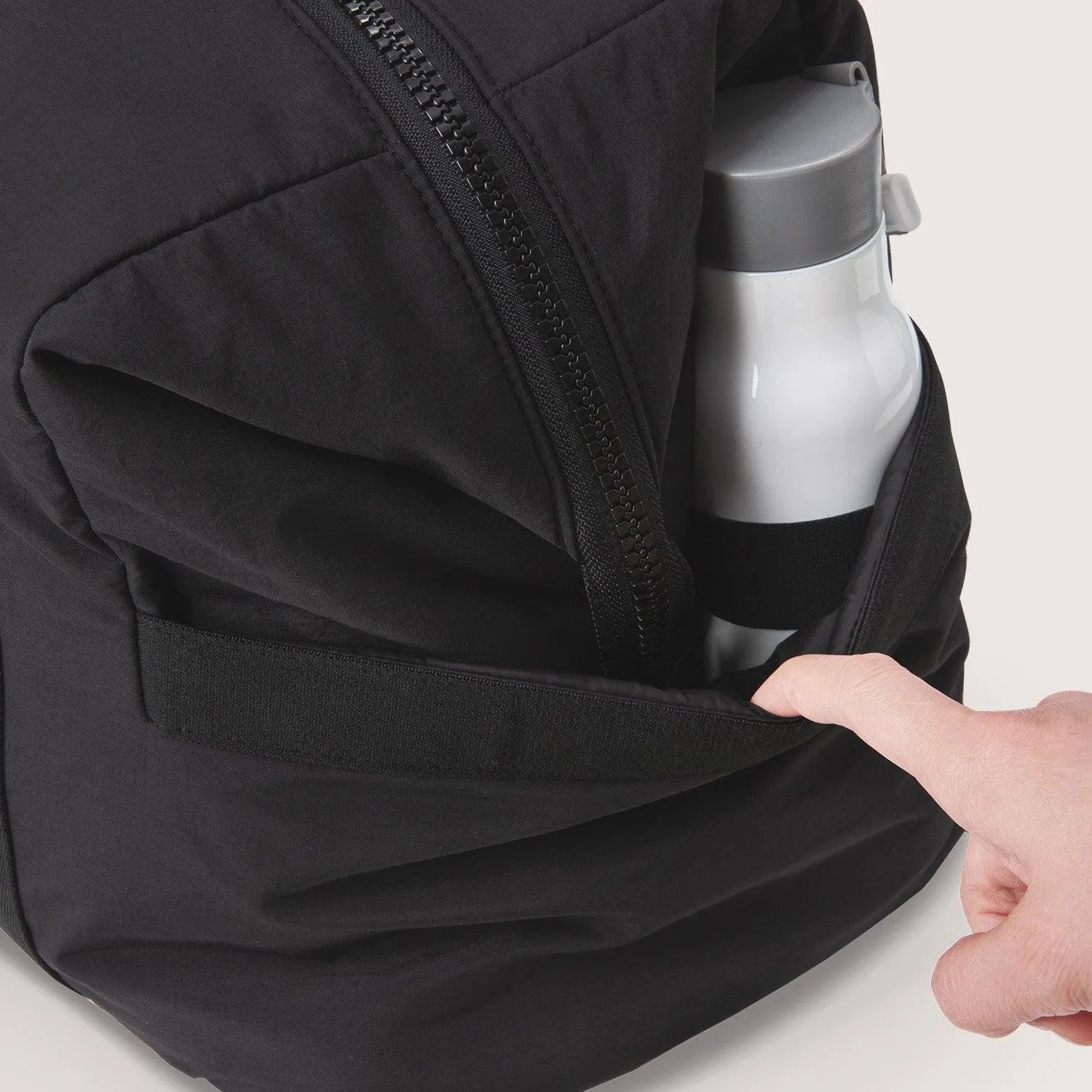 Zoraesque Black Duffel Bag - Stylish & Durable Travel Duffel for Gym, Work, Weekend Trips & Outdoor Adventures