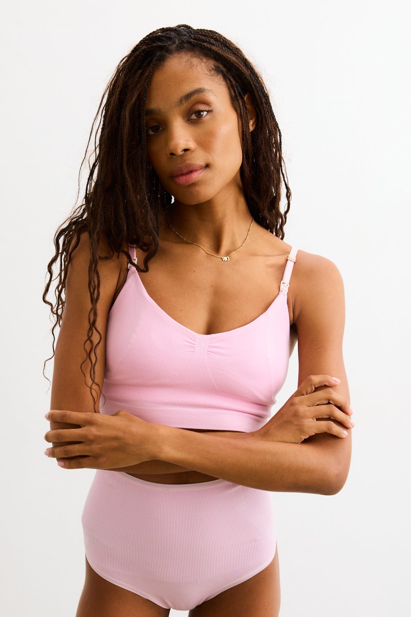Best Nursing & Pumping Bra for Comfortable Breastfeeding - Hands-Free Pumping & Nursing Support for Moms - Perfect for Work, Travel & Daily Use
