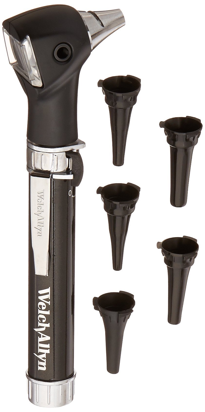 Welch Allyn Pocketscope Jr. Otoscope with AA Handle & Pocket Clip 22840 - Portable Ear Exam Tool for Home, Clinic & Travel Use