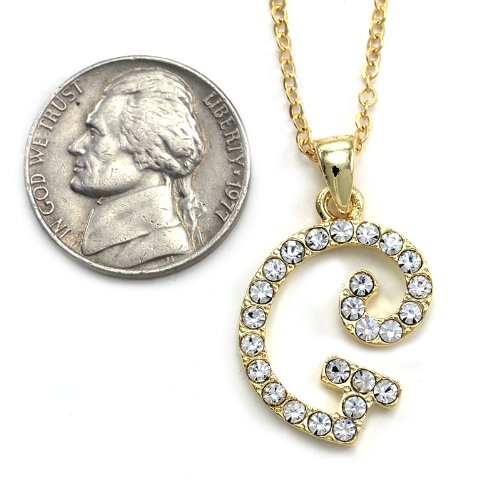 Elegant Initial Letter G Necklace - Sterling Silver Pendant Charm for Women - Perfect Gift for Birthday, Anniversary & Valentine's Day - Ideal for Everyday Wear & Special Occasions
