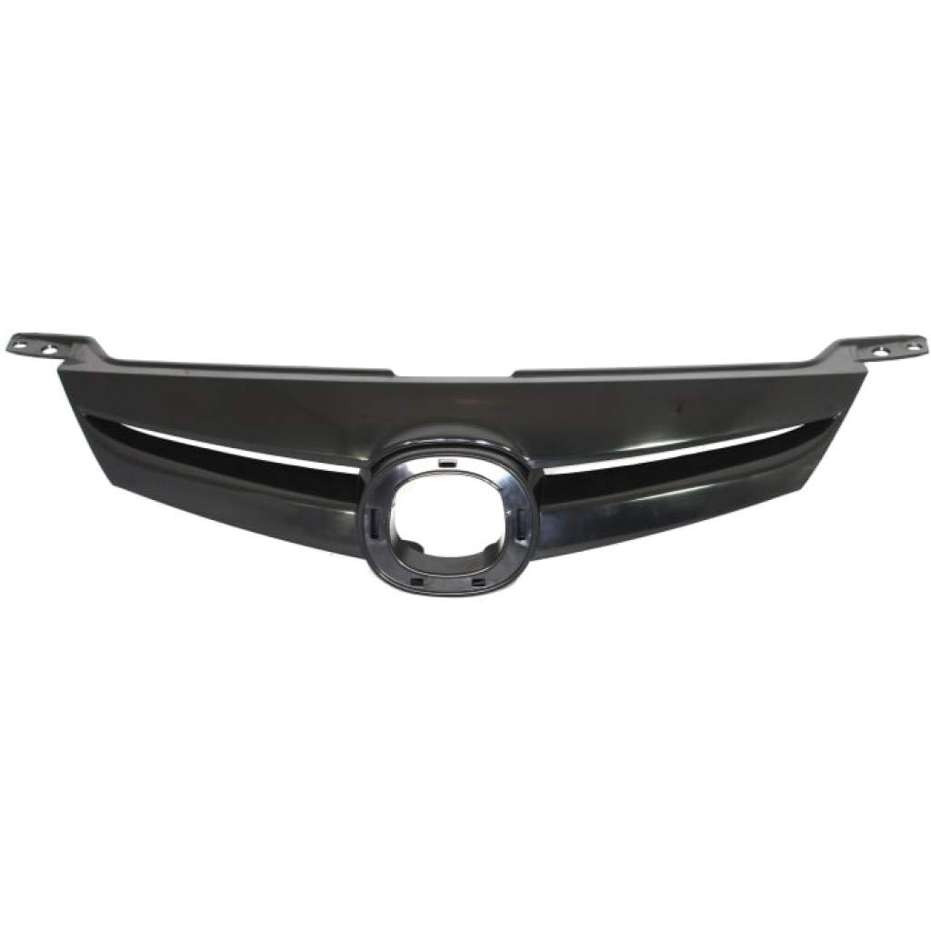 2006-2008 Mazda 6 Sport Grille Assembly - Textured Black Plastic Shell & Insert | OEM MA1200177 & GP7A50710CCC | Perfect for Car Upgrades & Customization