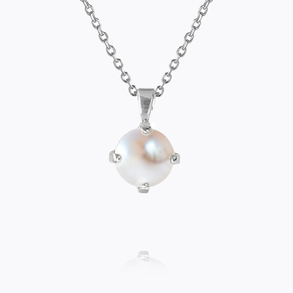 Elegant Classic Petite Pearl Necklace for Women - Perfect for Weddings, Parties & Everyday Wear