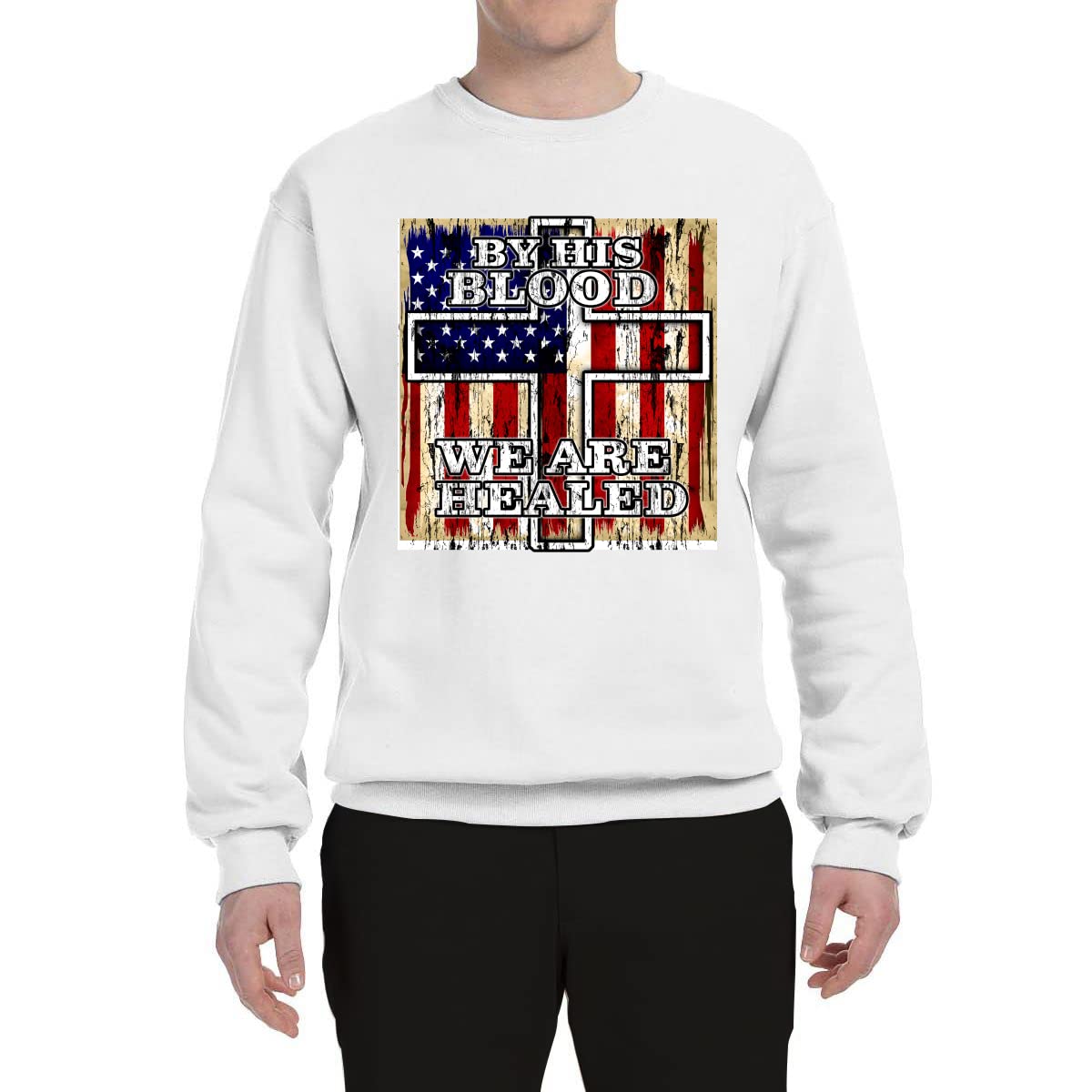 Wild Bobby Christian Graphic Sweatshirt - Unisex Crewneck for Faith & Worship