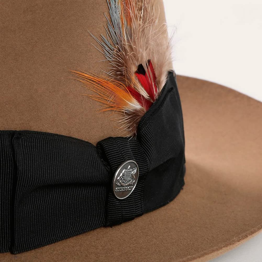 Stetson Men's Temple Hat - Western Cowboy Hat for Men, Genuine Fur Felt, Classic Rancher Style - Perfect for Rodeo, Country Music Festivals & Outdoor Adventures