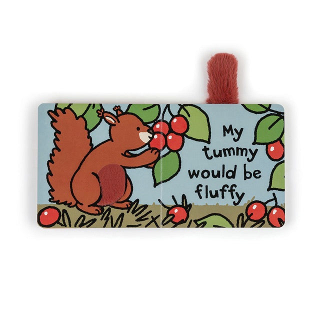 Jellycat If I Were A Squirrel Board Book - Soft Plush Animal Storybook for Toddlers & Kids - Perfect for Bedtime Reading, Gifts, and Early Learning