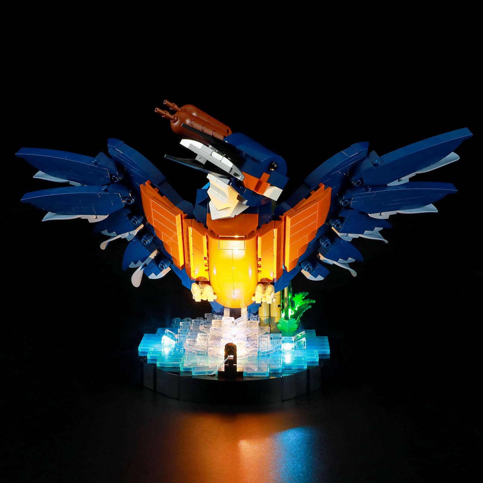 GEAMENT LED Lighting Kit for Lego Kingfisher Bird 10331 - Compatible with Lego Icons Set (Building Blocks Not Included) - Perfect for Home Decoration, Model Display & Gift Giving