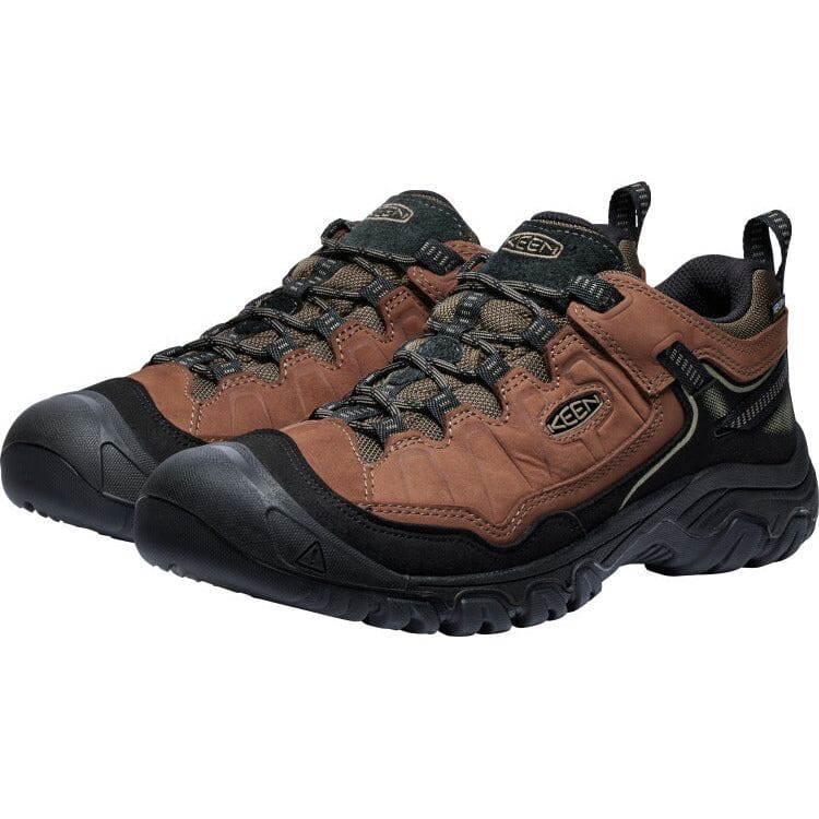 KEEN TARGHEE IV Waterproof Hiking Shoes for Men - Lightweight & Durable Outdoor Footwear for Trail Running, Camping & Mountain Climbing