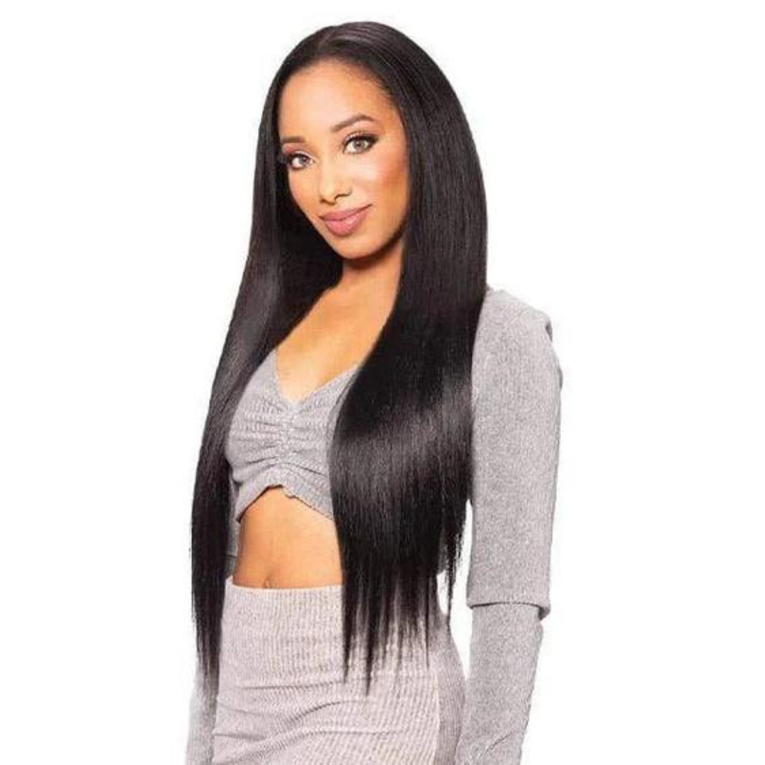Zury Sis Synthetic Silk Pressed Natural Dream Clip-In Hair Extensions 7-Piece Set 24