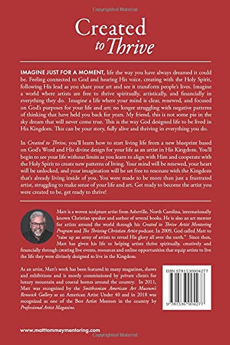 Created to Thrive: Artist's Guide to Living in Divine Abundance - Self-Help Book for Creative Entrepreneurs & Spiritual Growth