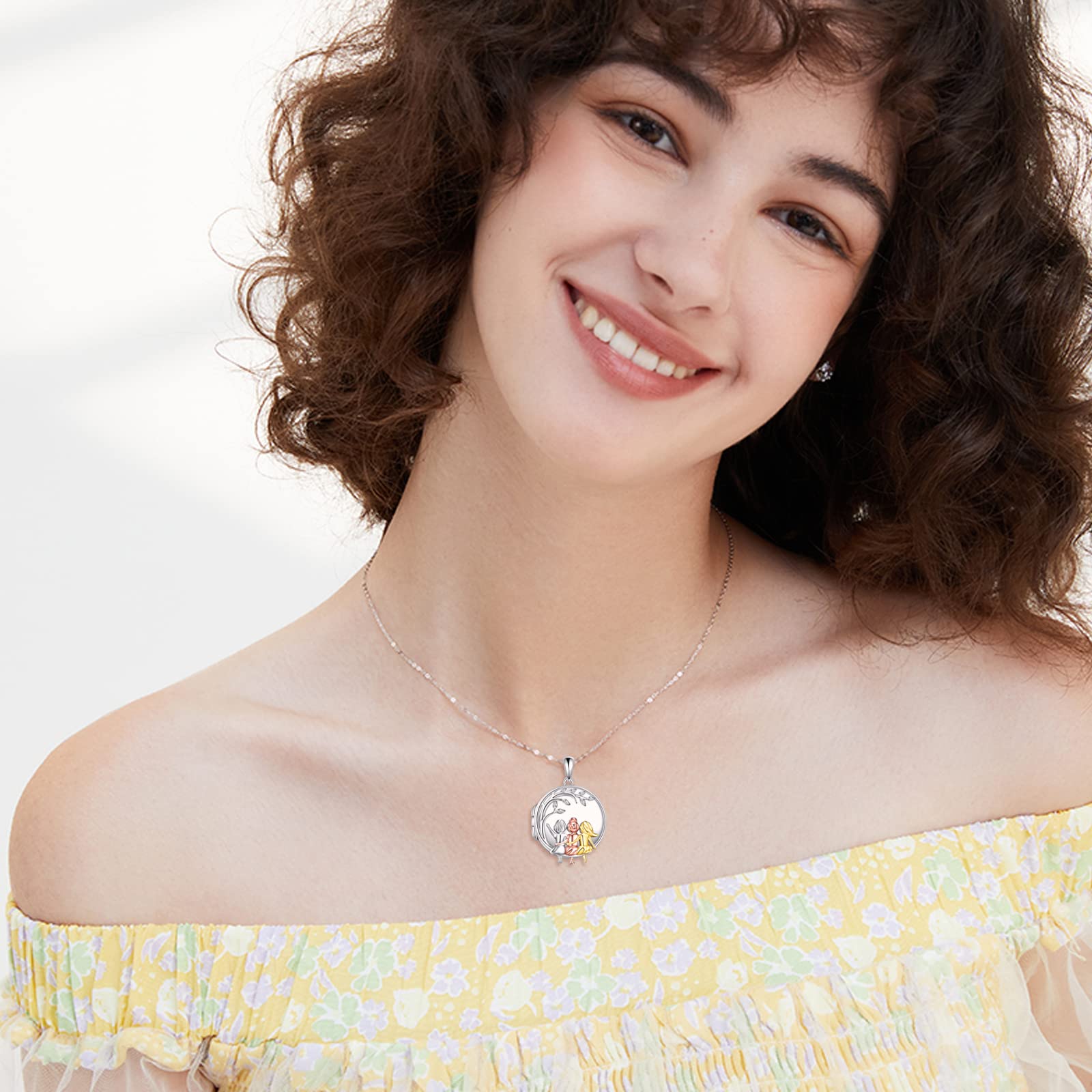 VONALA 3 Sisters Necklace - 925 Sterling Silver Friendship Jewelry for Women | Birthday Gifts for Sisters, Best Friends & Loved Ones | Perfect for Anniversaries, Graduations & Special Occasions