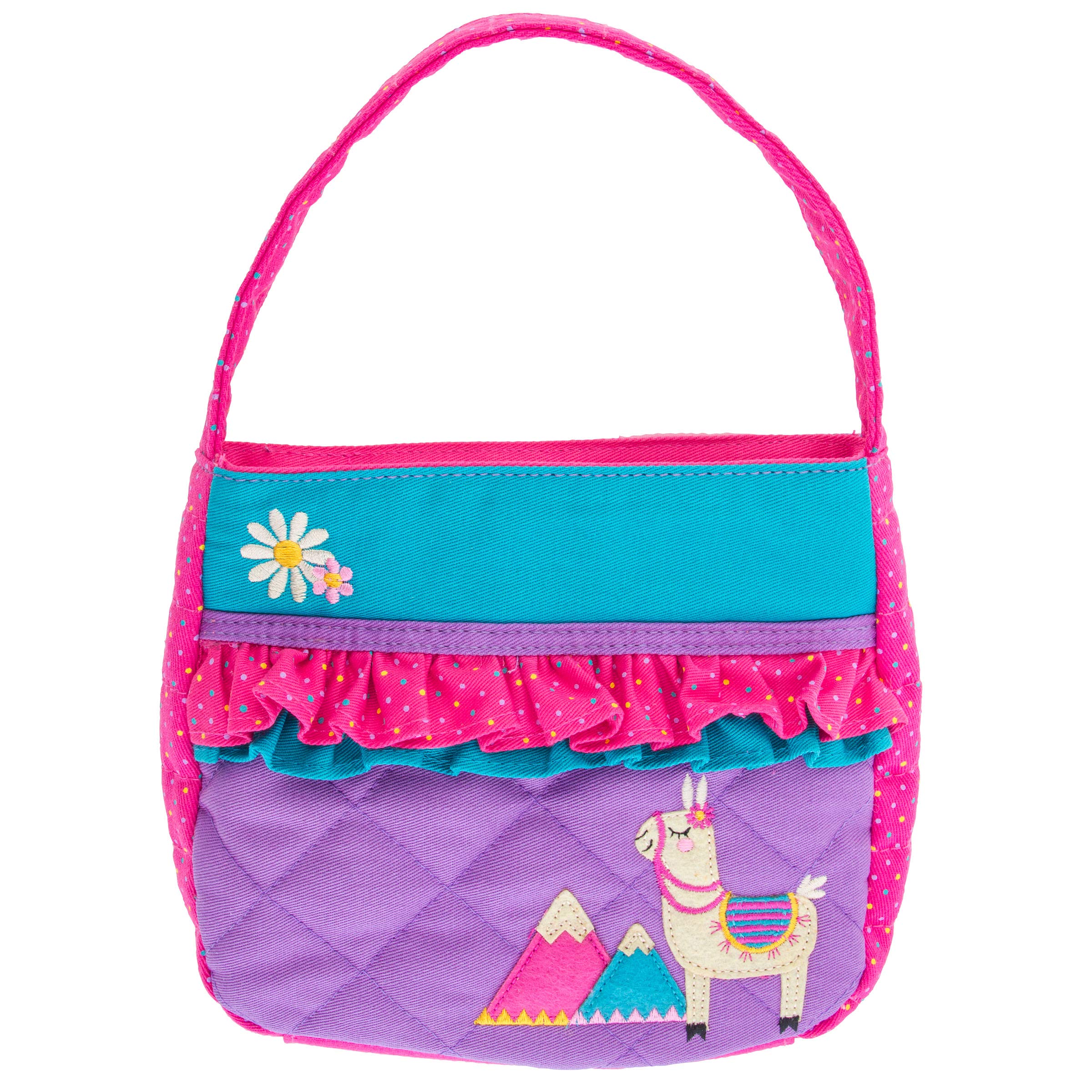 Stephen Joseph Little Girls Quilted Purse - Cute Toddler Handbag for Kids Age 3-8 | Perfect for Dress-Up, Birthday Gifts & Pretend Play