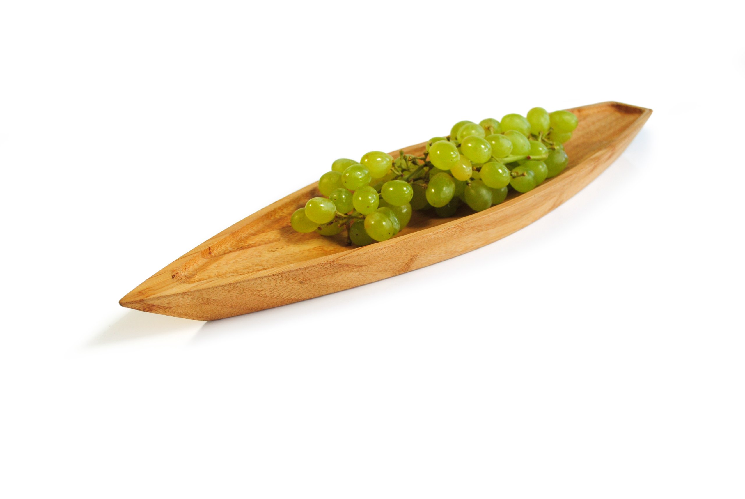 XXD Design Bamboo Fruit and Snack Bowl - Eco-Friendly Serving Dish for Parties, Picnics, and Home Decor