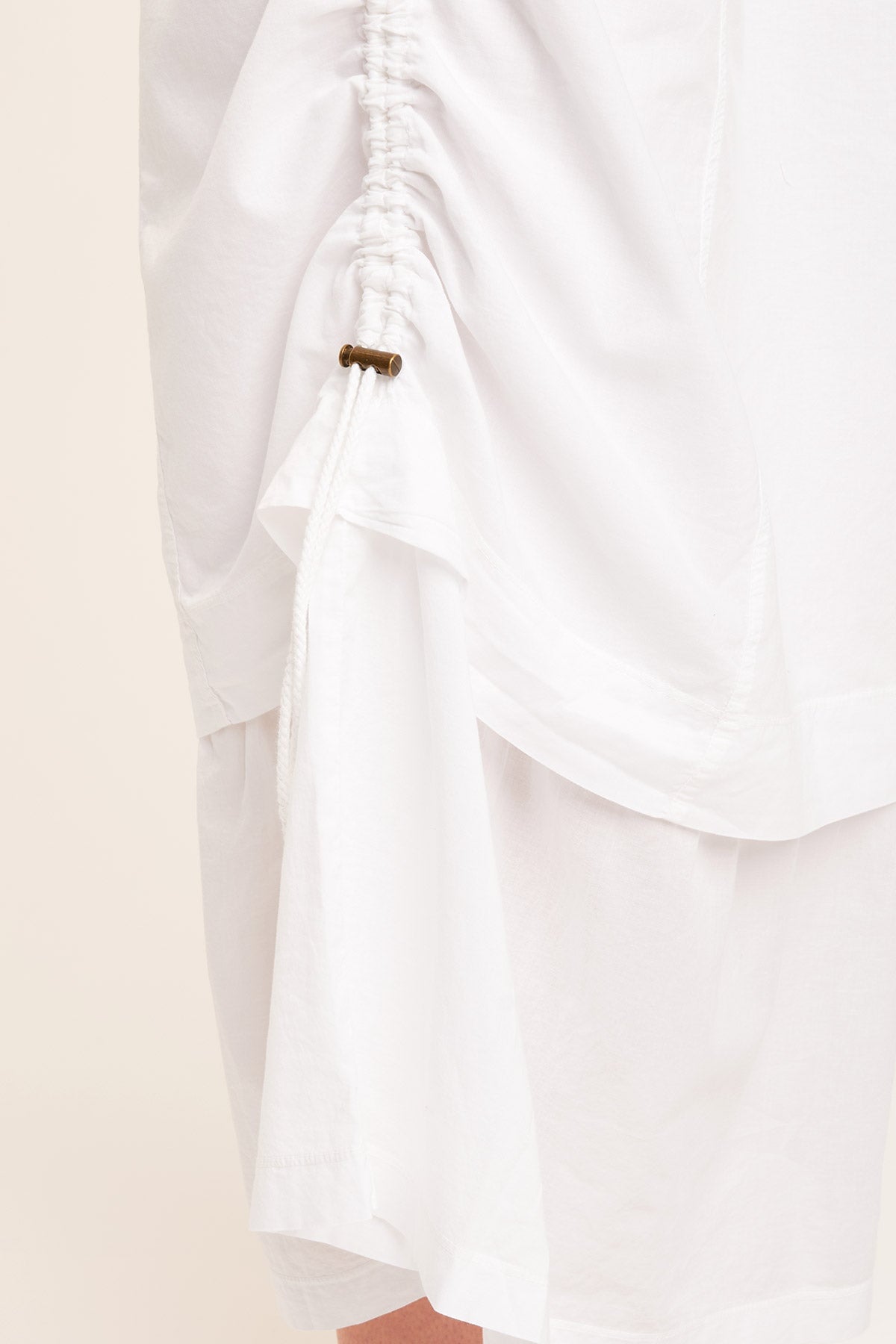 Baroness Skirt White - Elegant Women's Midi Skirt for Office, Party & Casual Wear | Flowy A-Line Style