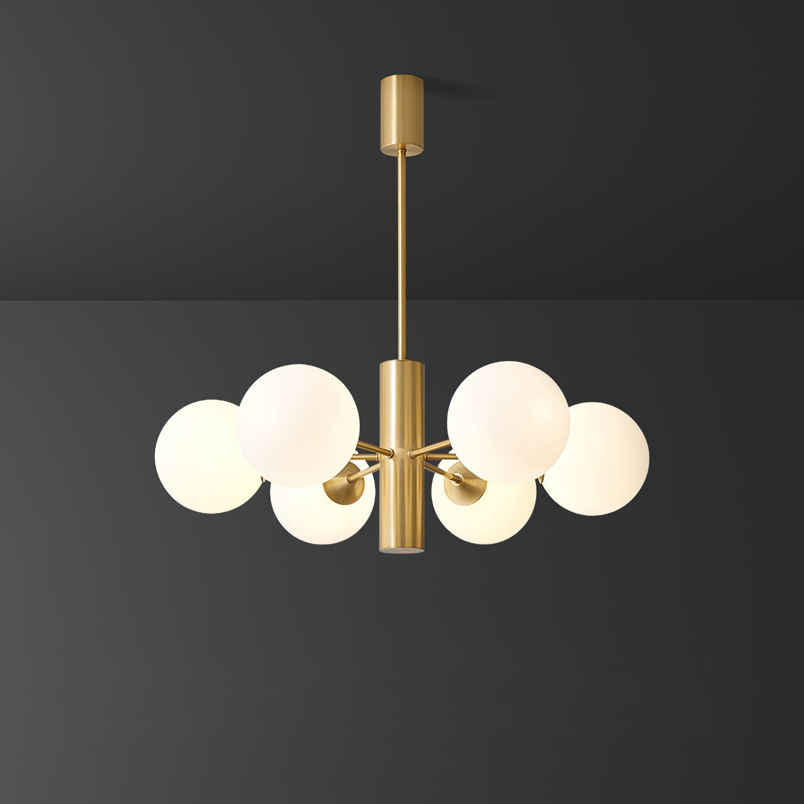 Stylish Bean Ball Chandelier - Modern Pendant Lighting Fixture for Dining Room, Bedroom & Living Room Decor