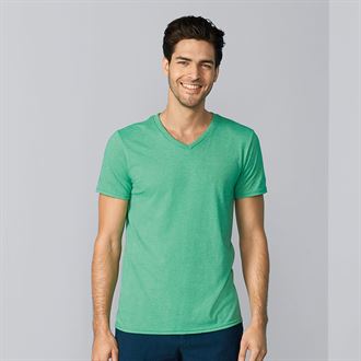 Gildan Softstyle® V-Neck T-Shirt for Women & Men - Comfortable Cotton Blend Tee for Casual Wear, Gym, and Everyday Outfits
